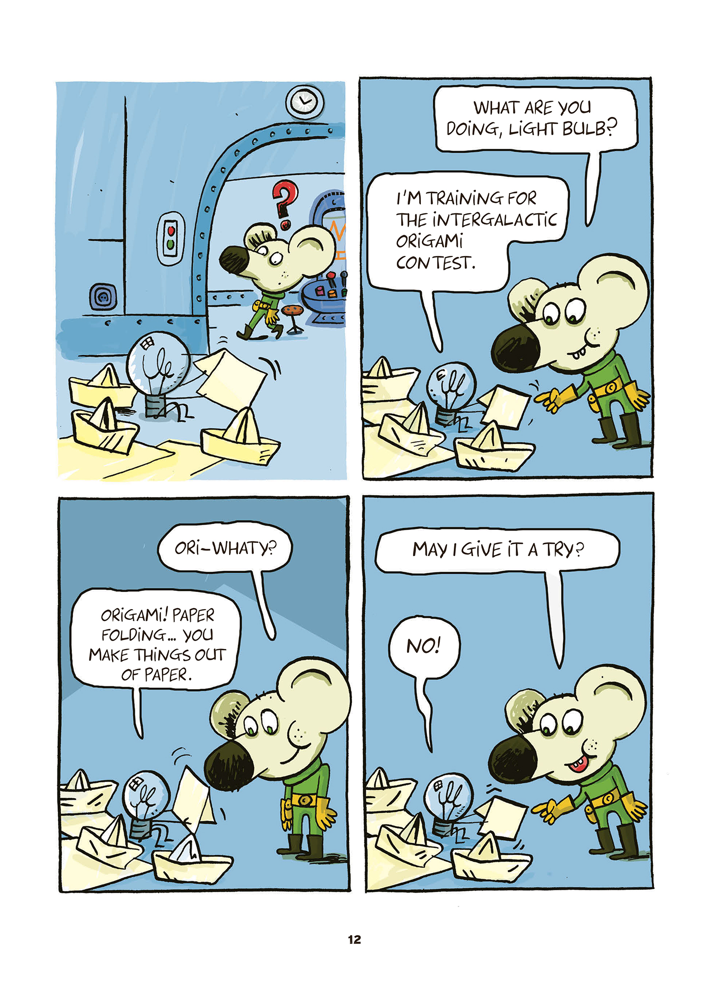 Read online Astro Mouse and Light Bulb comic -  Issue # TPB - 14
