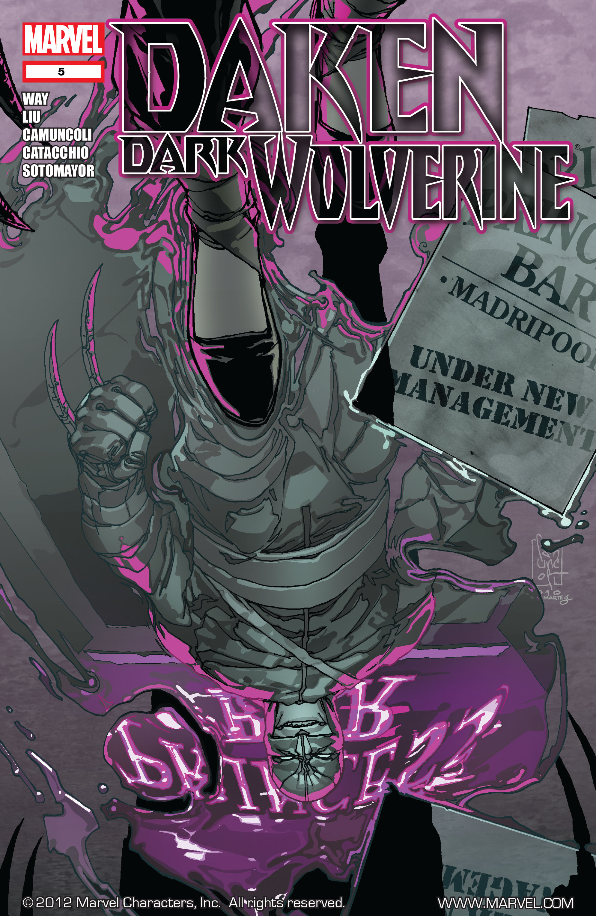 Read online Daken: Dark Wolverine comic -  Issue #5 - 1