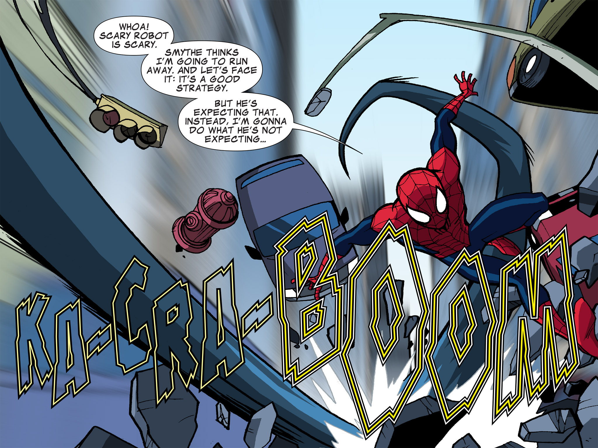 Read online Ultimate Spider-Man (Infinite Comics) (2015) comic -  Issue #6 - 12
