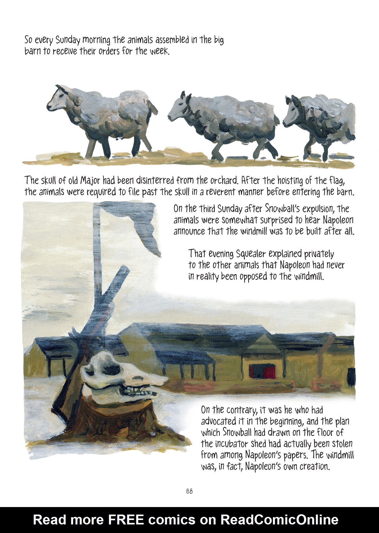 Read online Animal Farm: The Graphic Novel comic -  Issue # TPB (Part 1) - 79