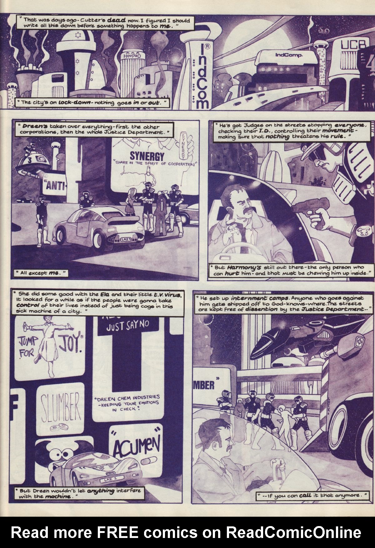 Read online Judge Dredd Megazine (vol. 3) comic -  Issue #1 - 15