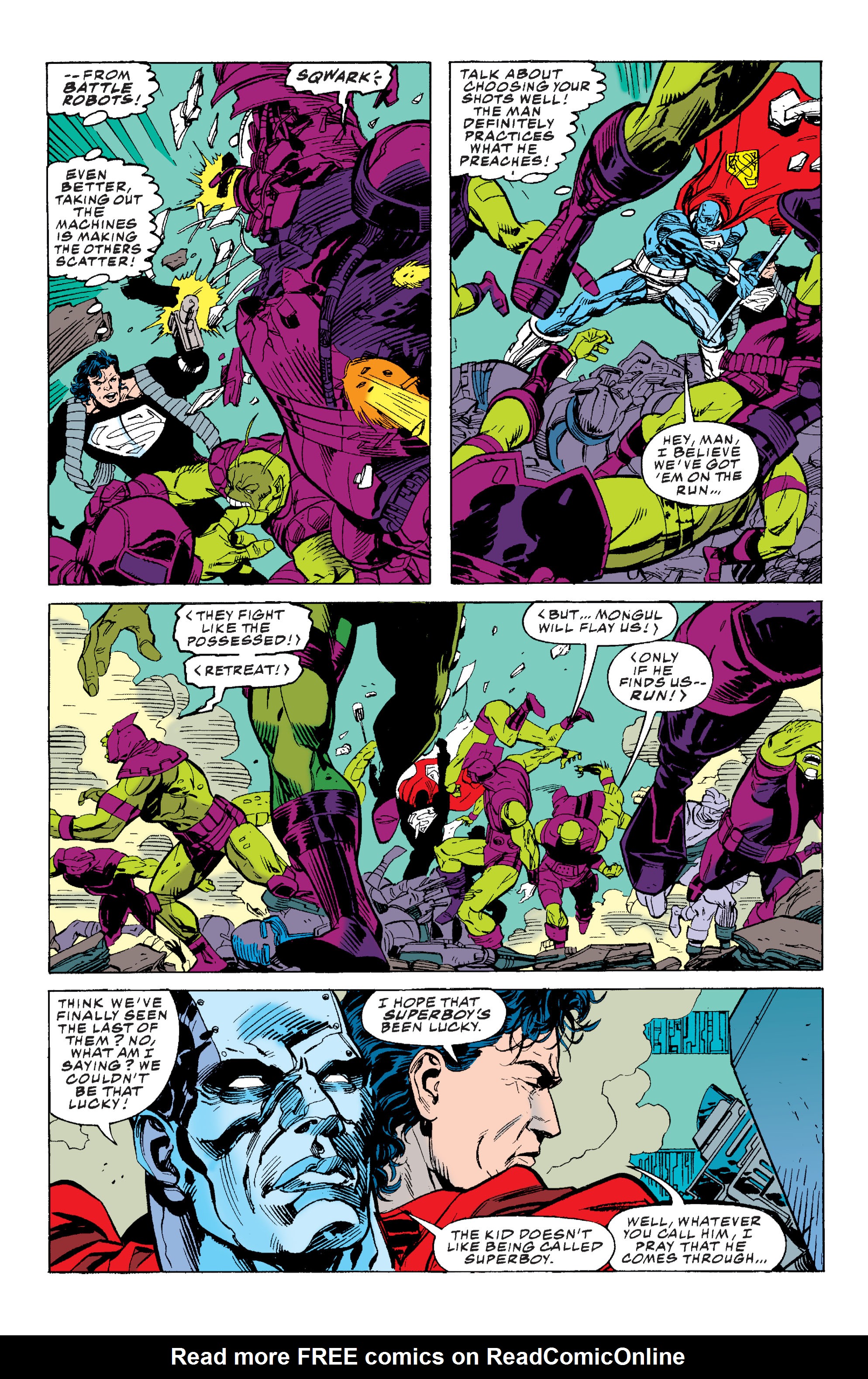 Read online Superman: The Death and Return of Superman Omnibus comic -  Issue # TPB (Part 11) - 99