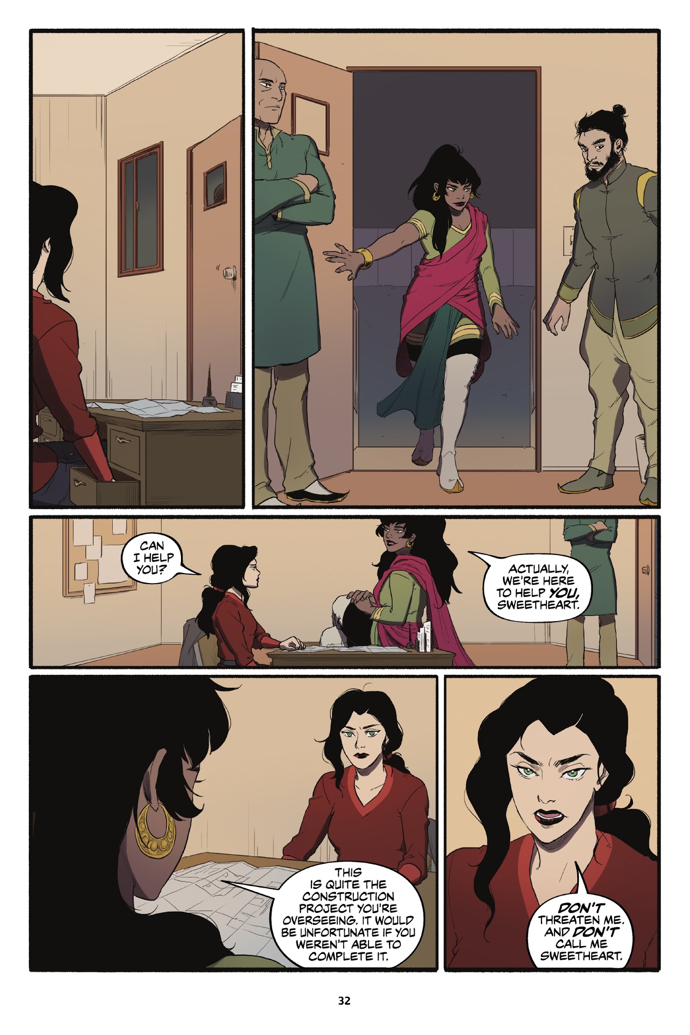 Read online Nickelodeon The Legend of Korra – Turf Wars comic -  Issue #2 - 34
