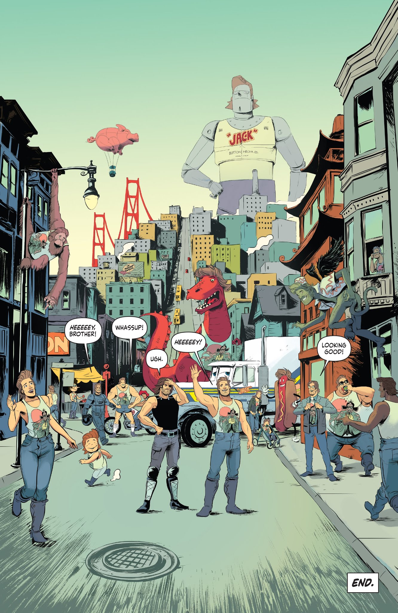 Read online Big Trouble in Little China/Escape From New York comic -  Issue #Big Trouble in Little China / Escape from New York _TPB - 146