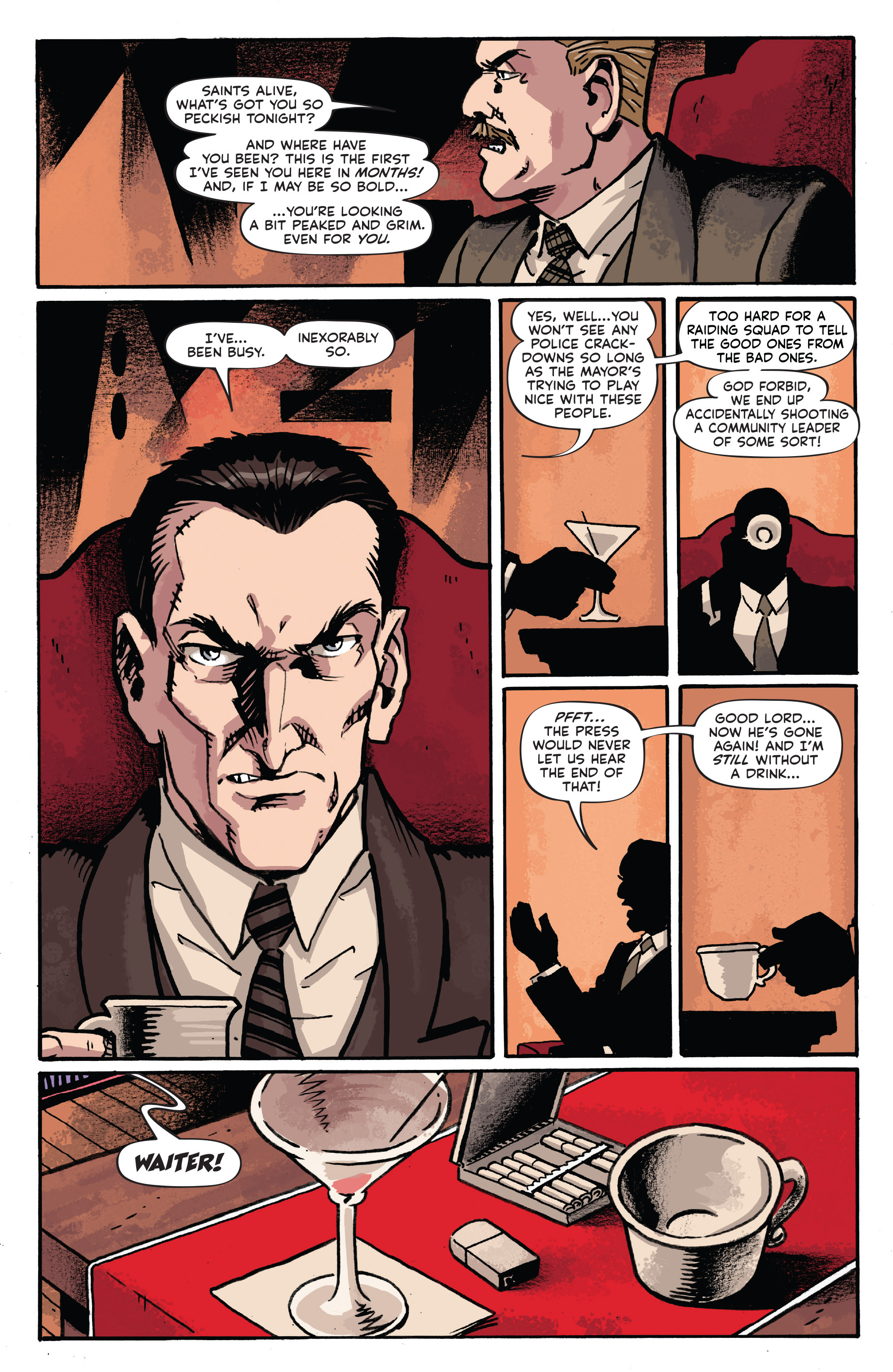 Read online The Shadow: The Death of Margot Lane comic -  Issue #3 - 10