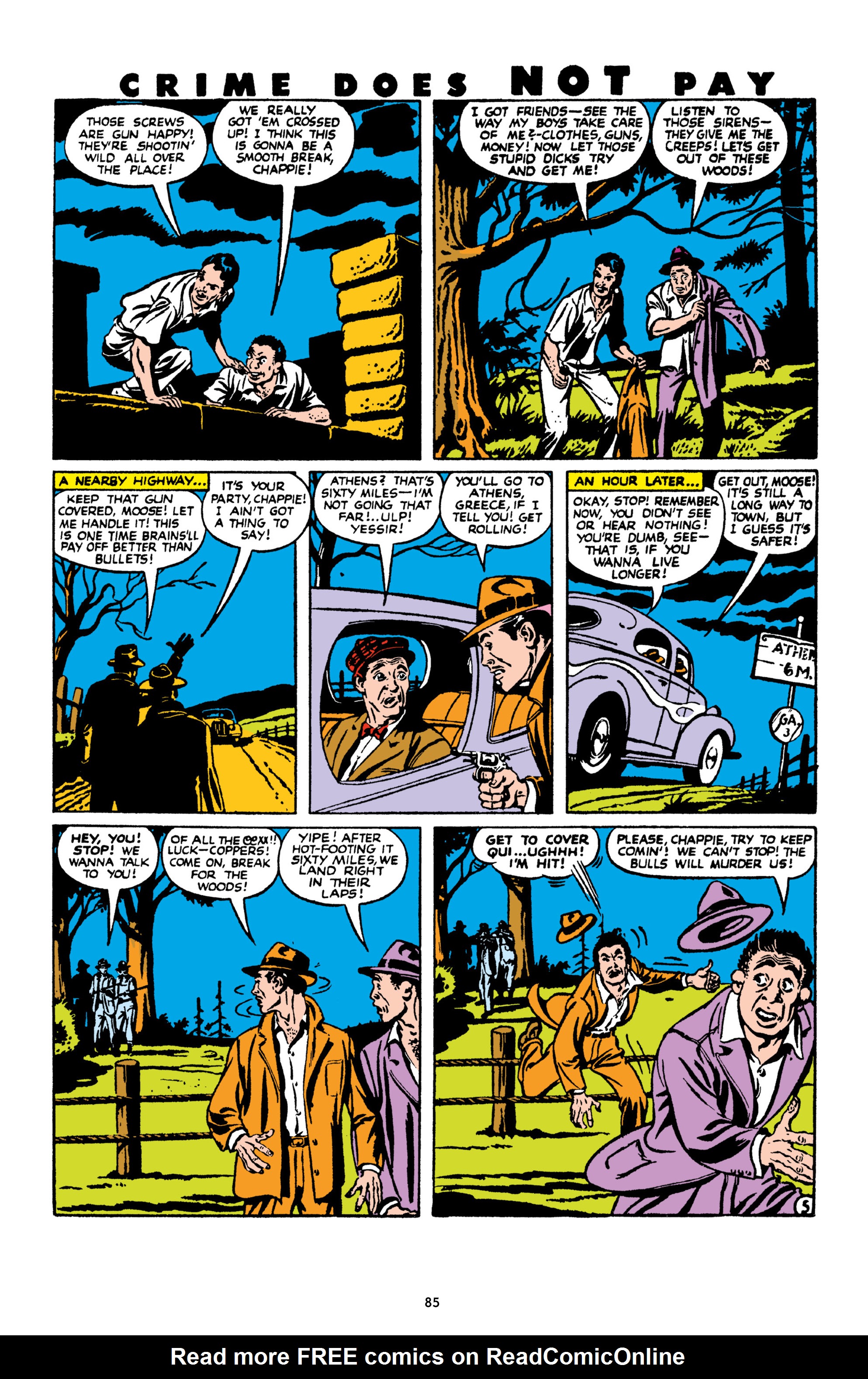 Read online Crime Does Not Pay Archives comic -  Issue # TPB 9 (Part 1) - 87