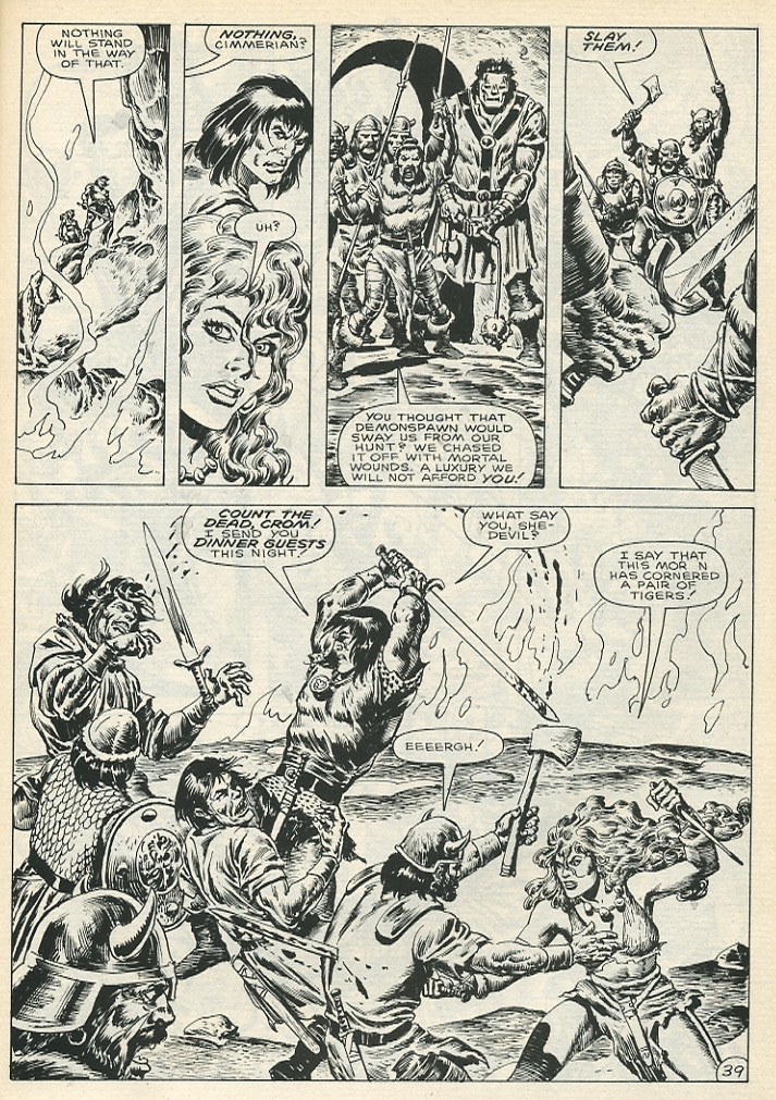 Read online The Savage Sword Of Conan comic -  Issue #144 - 45