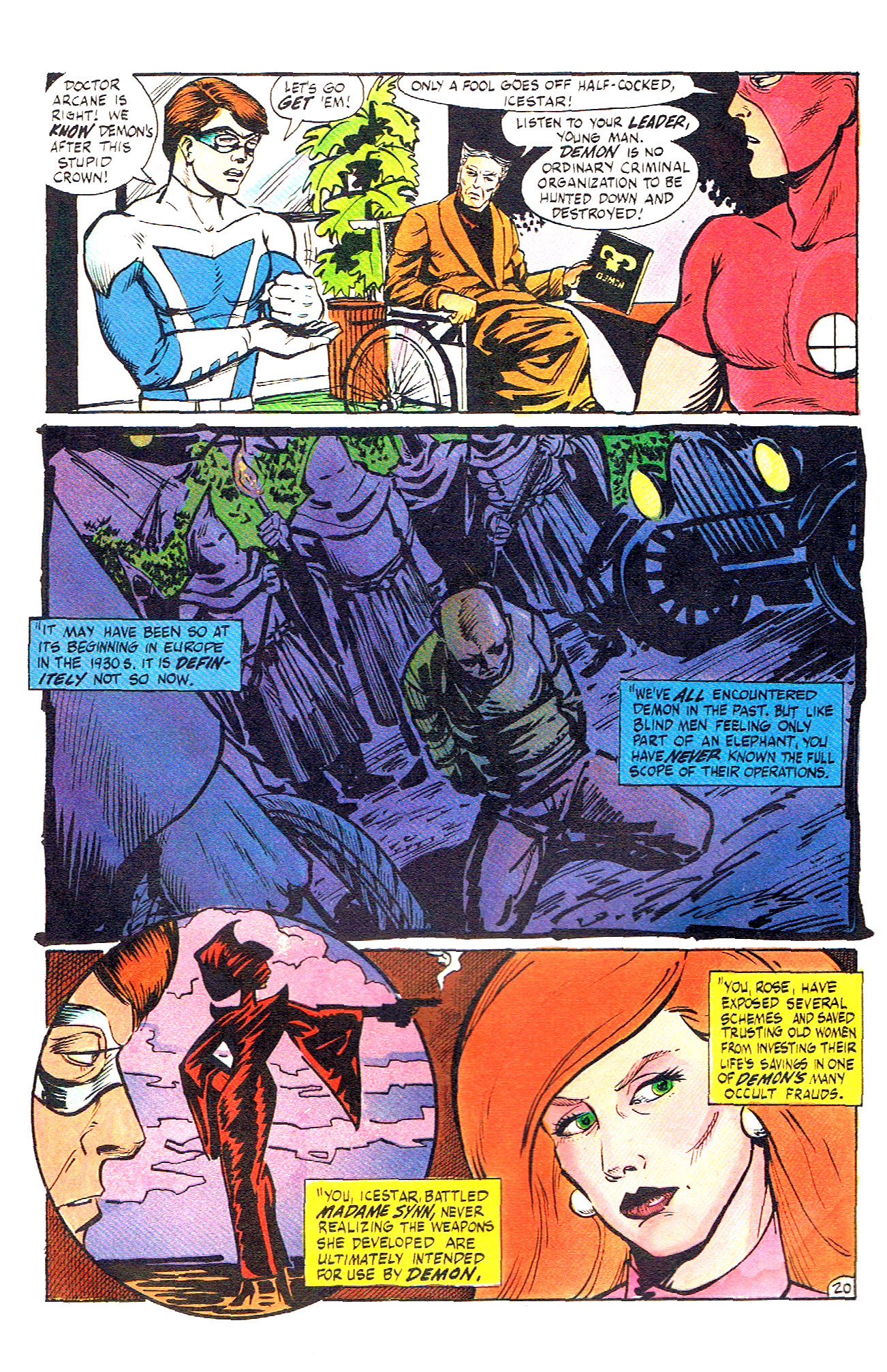 Read online Champions (1986) comic -  Issue #1 - 22