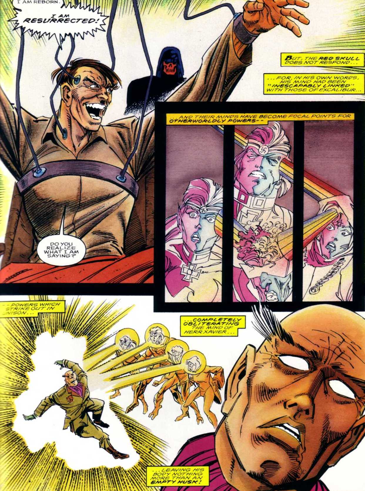 Read online Marvel Graphic Novel comic -  Issue #66 - Excalibur - Weird War III - 52