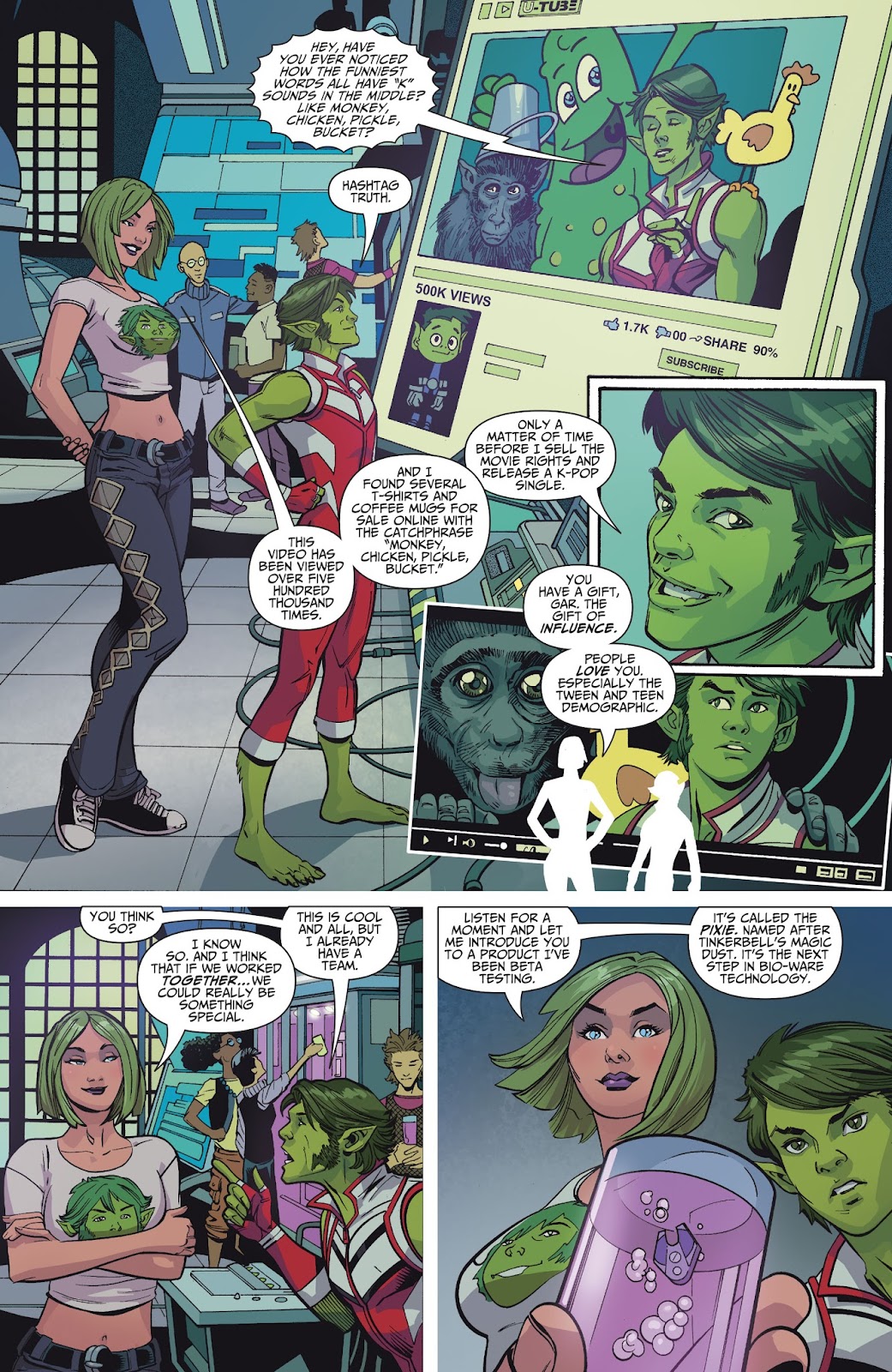 Teen Titans (2016) issue 17 - Page 19