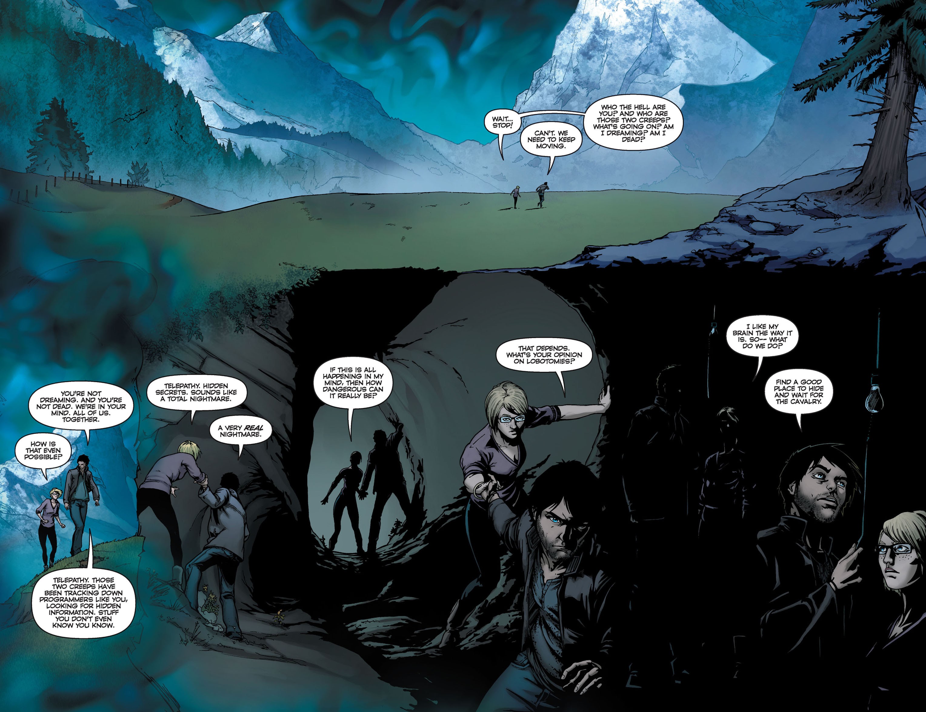 Read online Mindfield comic -  Issue #4 - 12