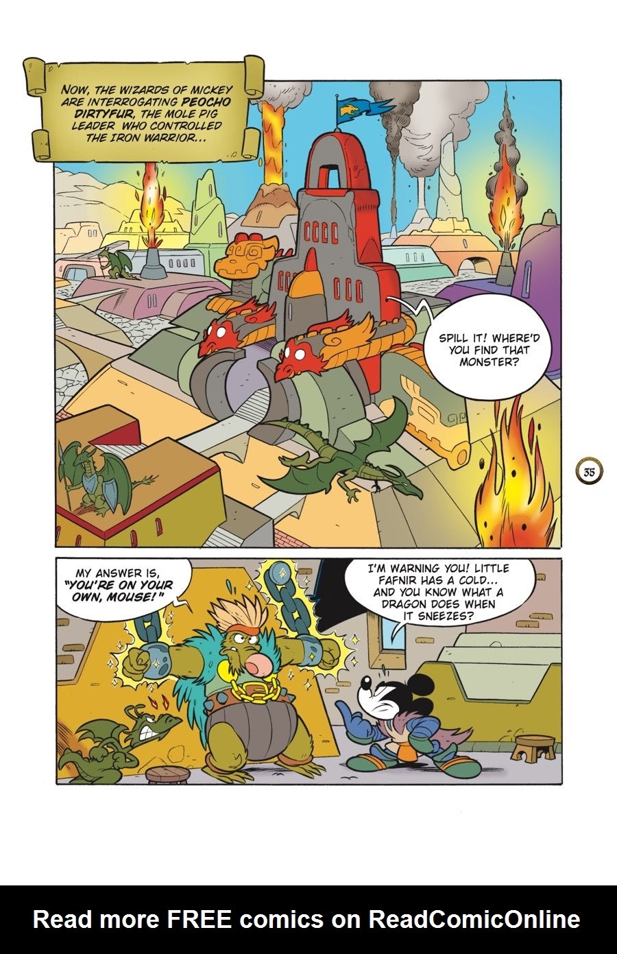Read online Wizards of Mickey (2020) comic -  Issue # TPB 4 (Part 1) - 37