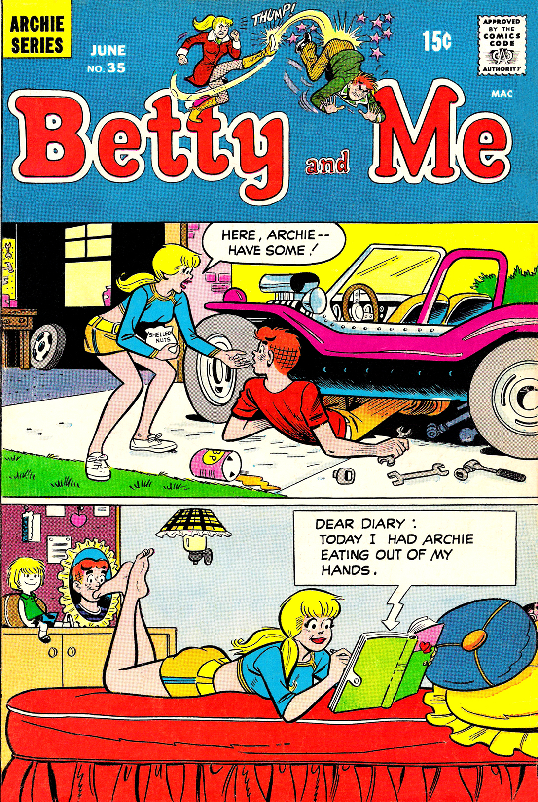 Read online Betty and Me comic -  Issue #35 - 1