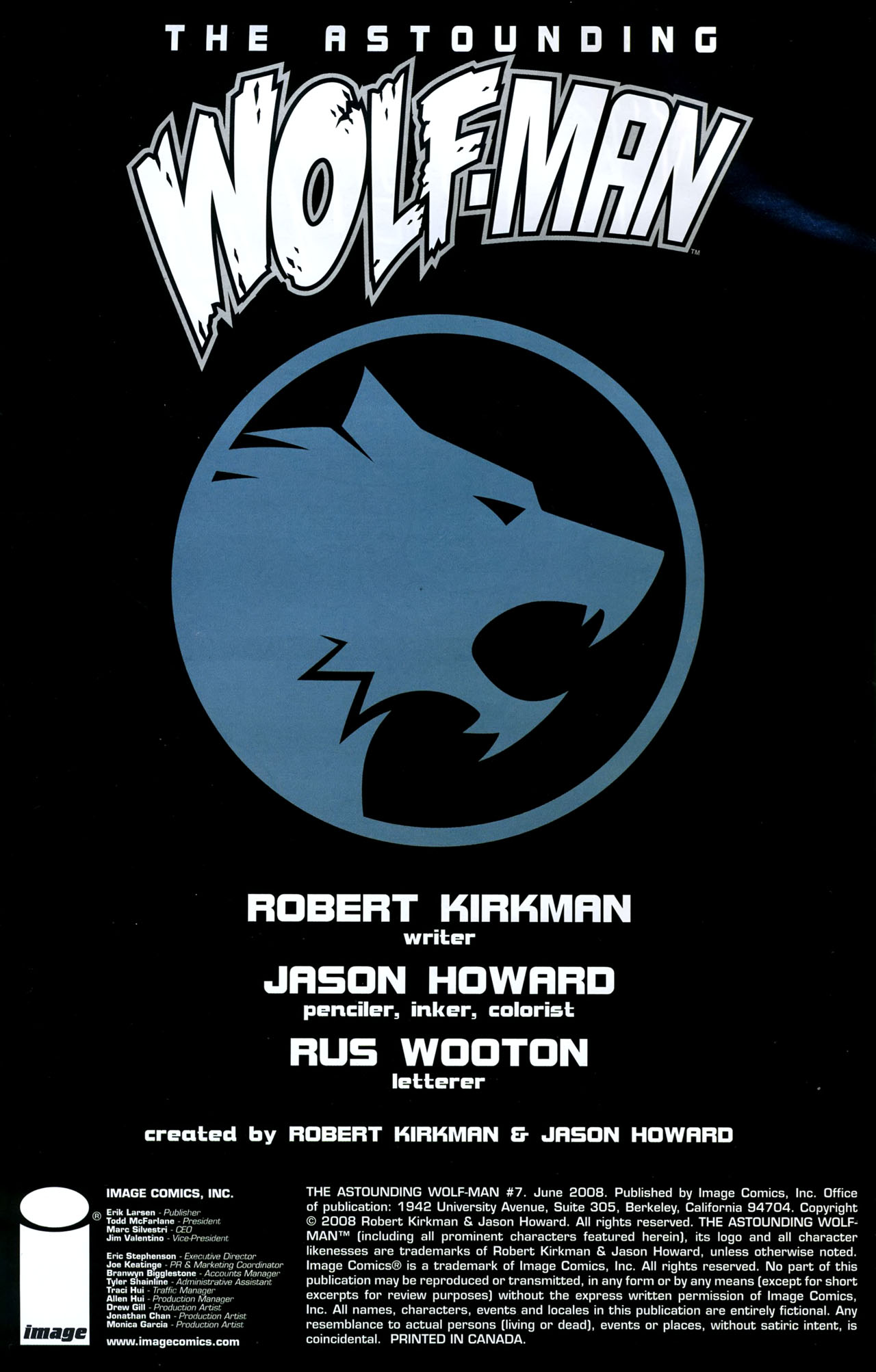 Read online The Astounding Wolf-Man comic -  Issue #7 - 2