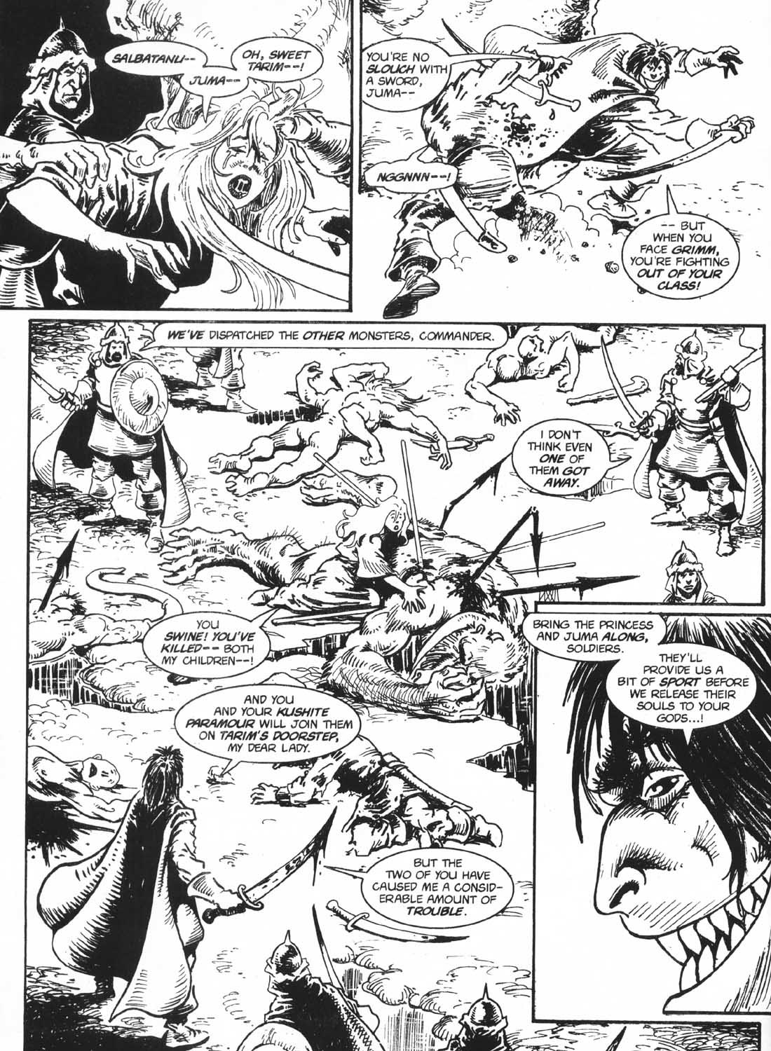 Read online The Savage Sword Of Conan comic -  Issue #235 - 56