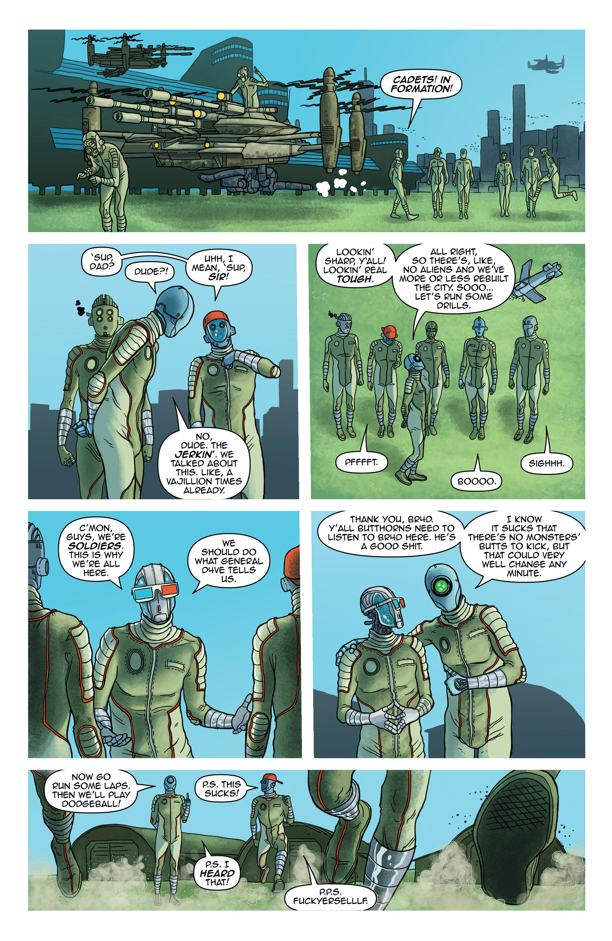 Read online D4VE2 comic -  Issue # _TPB - 9