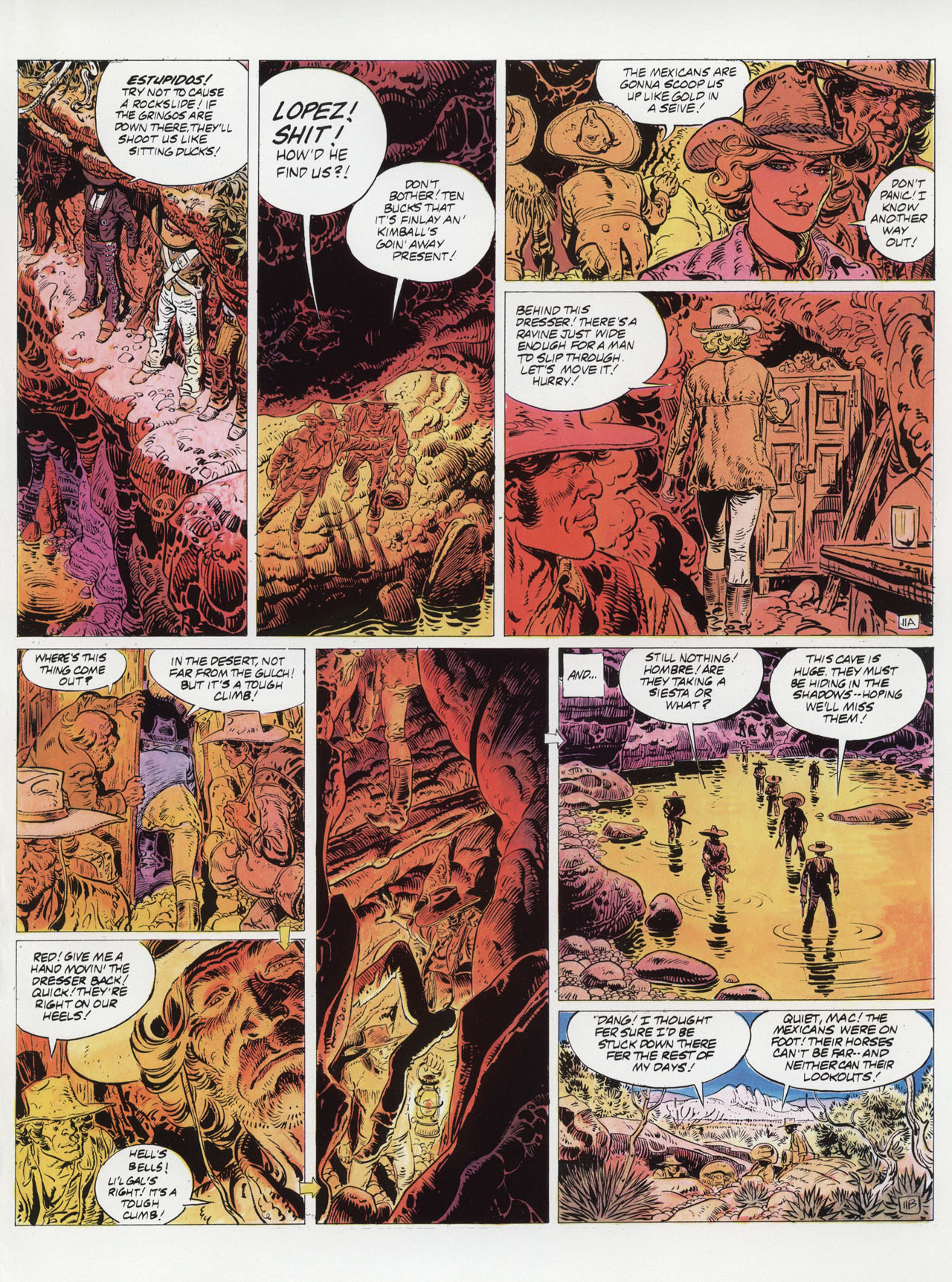 Read online Epic Graphic Novel: Blueberry comic -  Issue #2 - 17