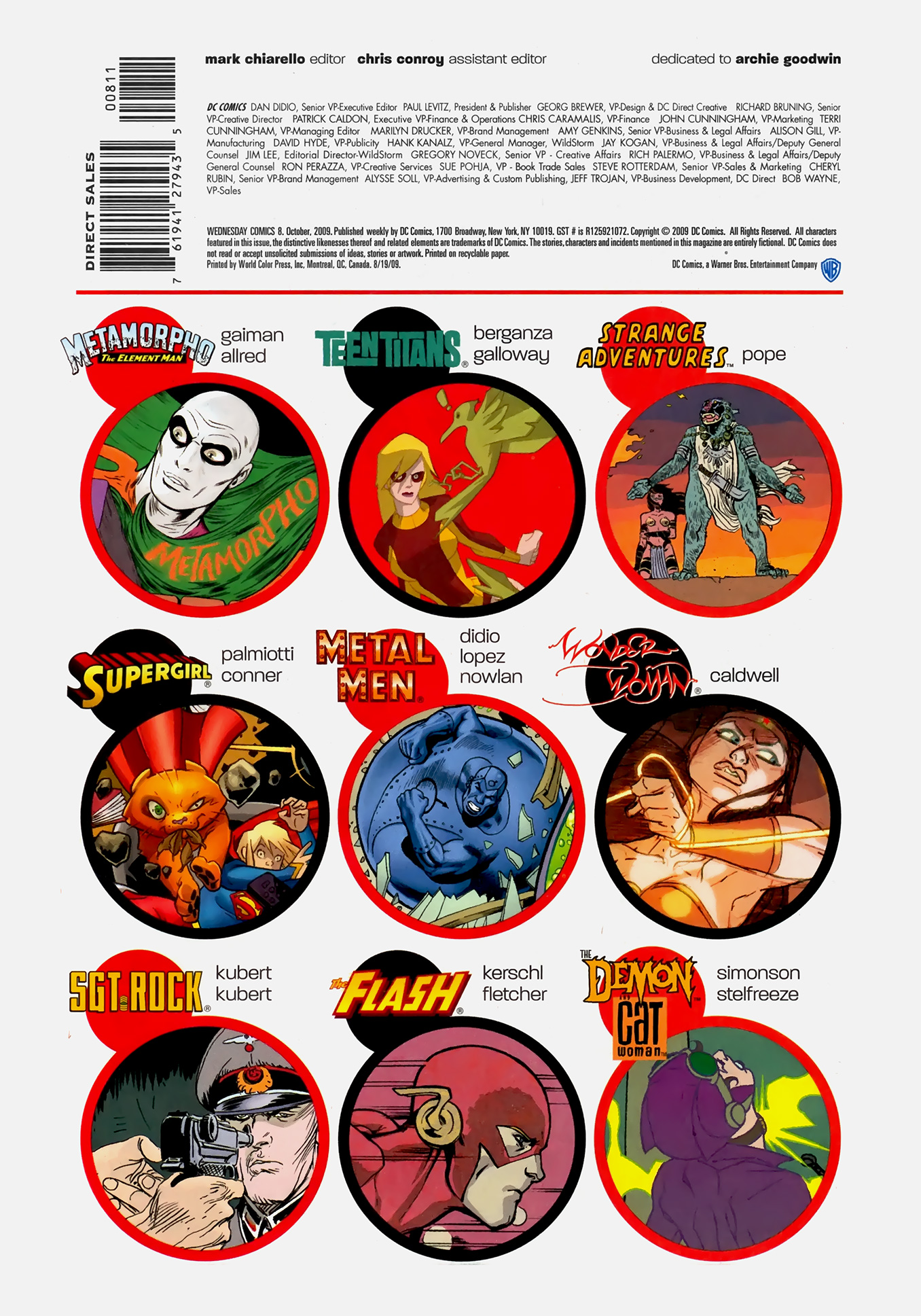 Read online Wednesday Comics comic -  Issue #8 - 18