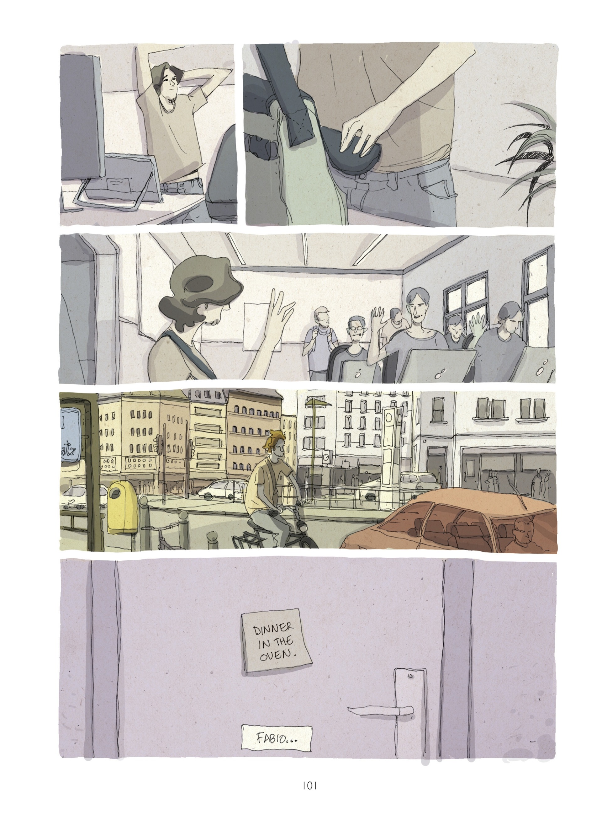 Read online A Real Job comic -  Issue # TPB - 101