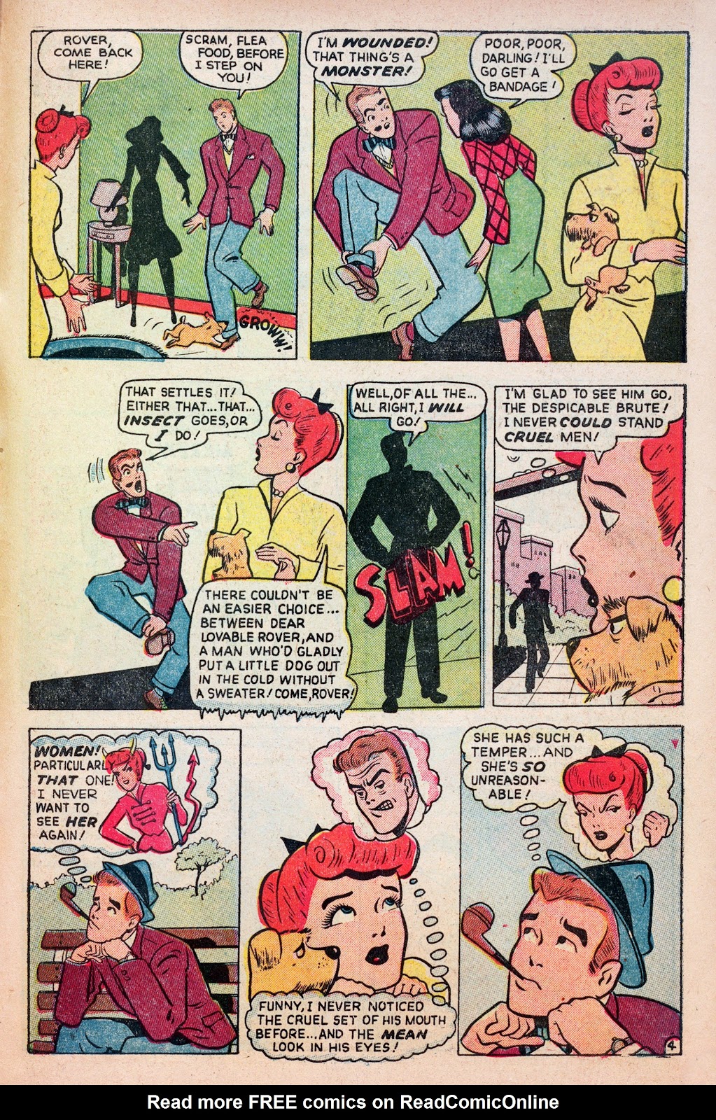 Read online Comedy Comics (1948) comic -  Issue #6 - 31