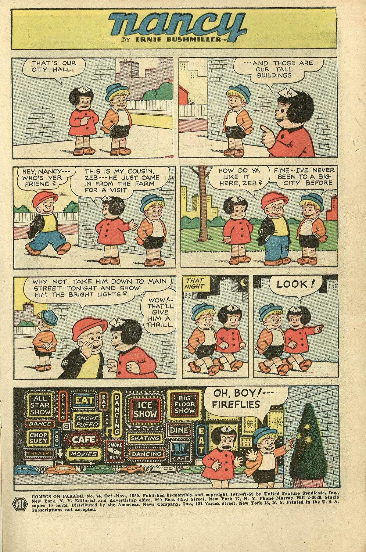 Read online Comics on Parade comic -  Issue #74 - 3