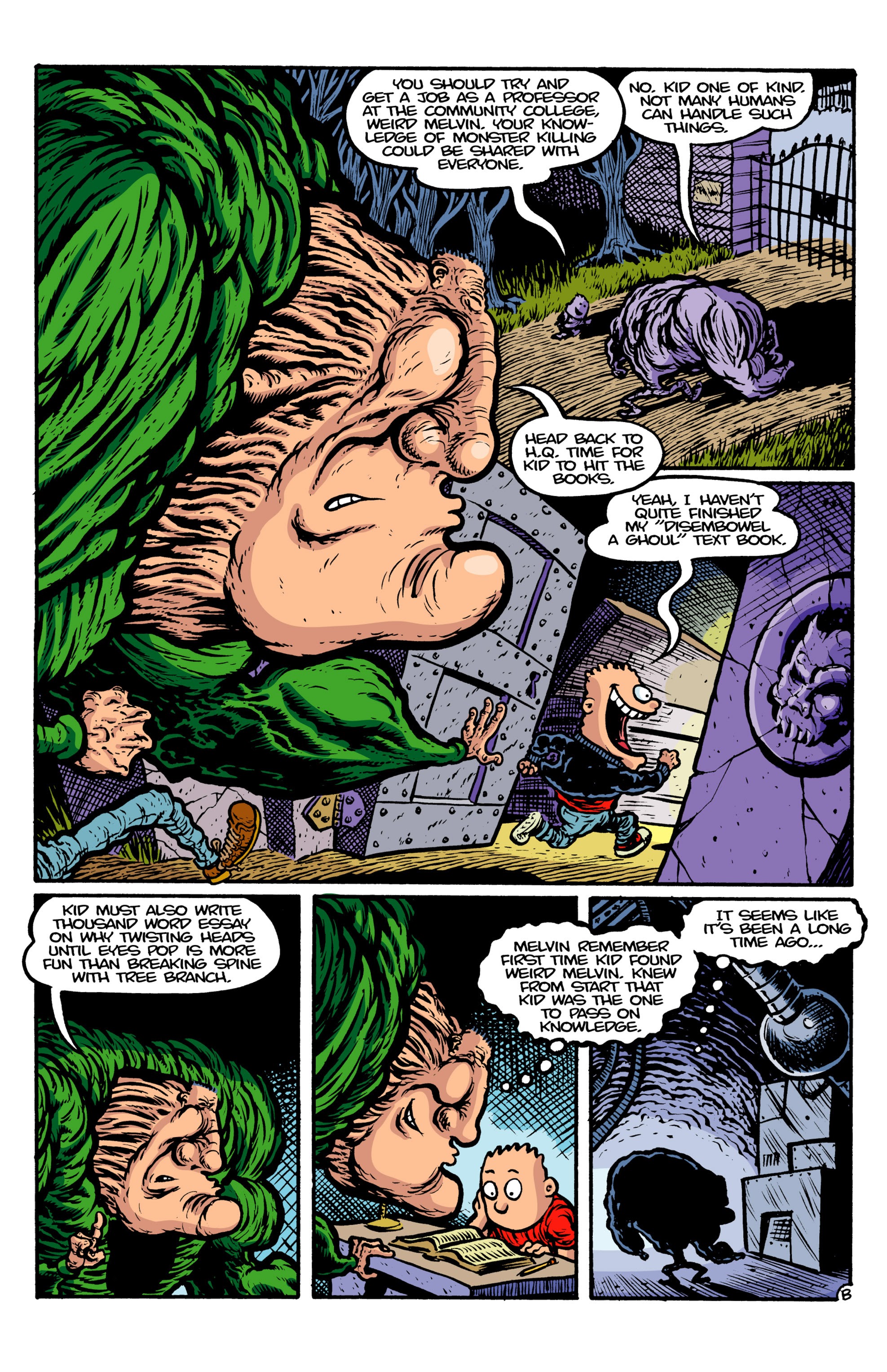 Read online Weird Melvin comic -  Issue #5 - 4