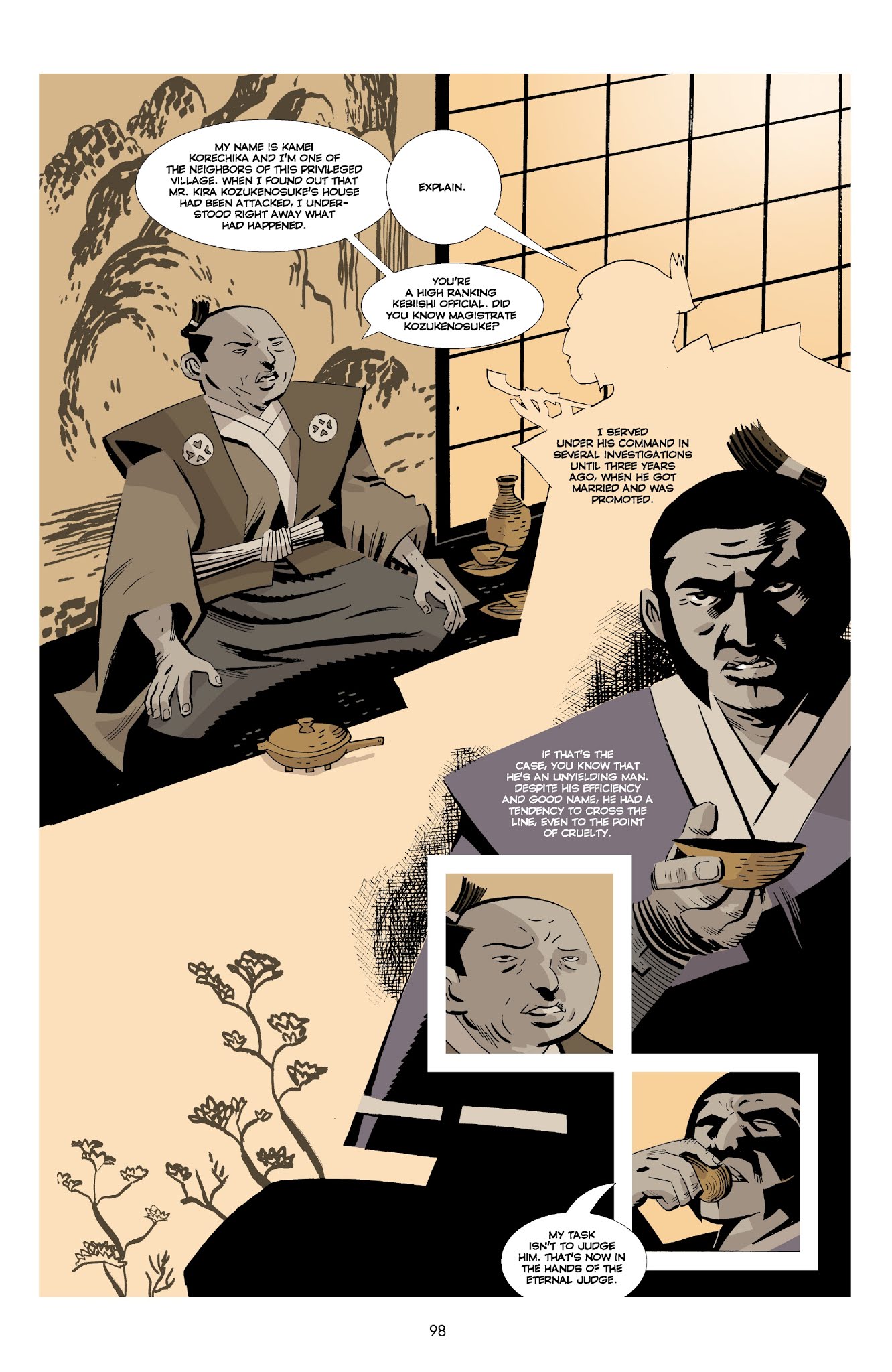 Read online Rashomon: A Commissioner Heigo Kobayashi Case comic -  Issue # TPB - 84