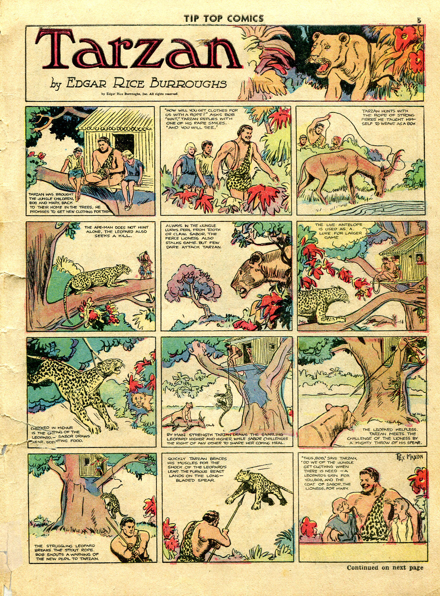 Read online Tip Top Comics comic -  Issue #42 - 7