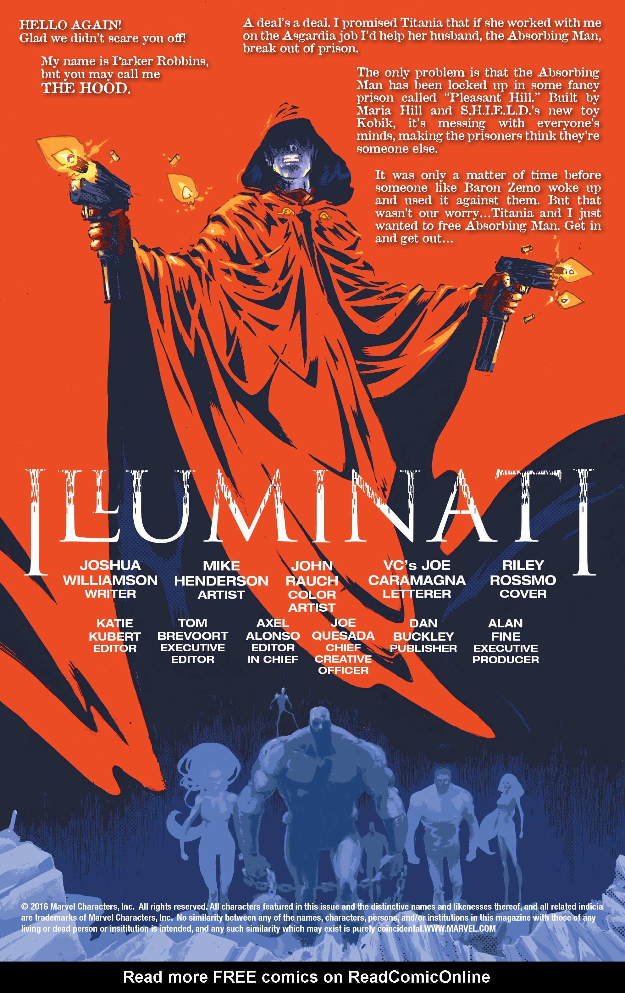 Read online Illuminati comic -  Issue #6 - 2