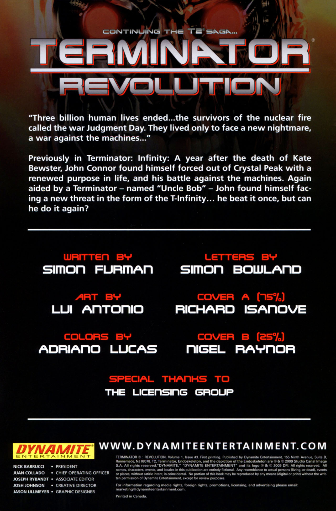Read online Terminator: Revolution comic -  Issue #3 - 2