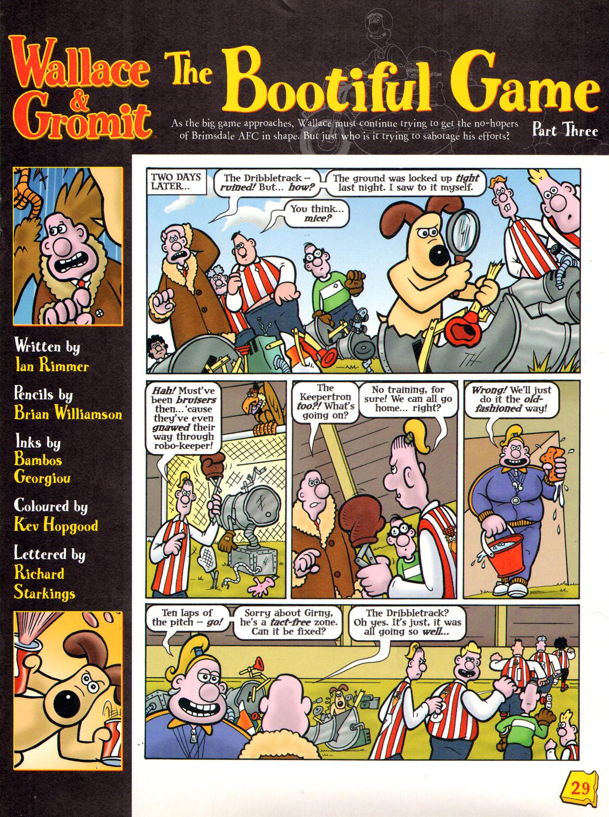 Read online Wallace & Gromit Comic comic -  Issue #11 - 27