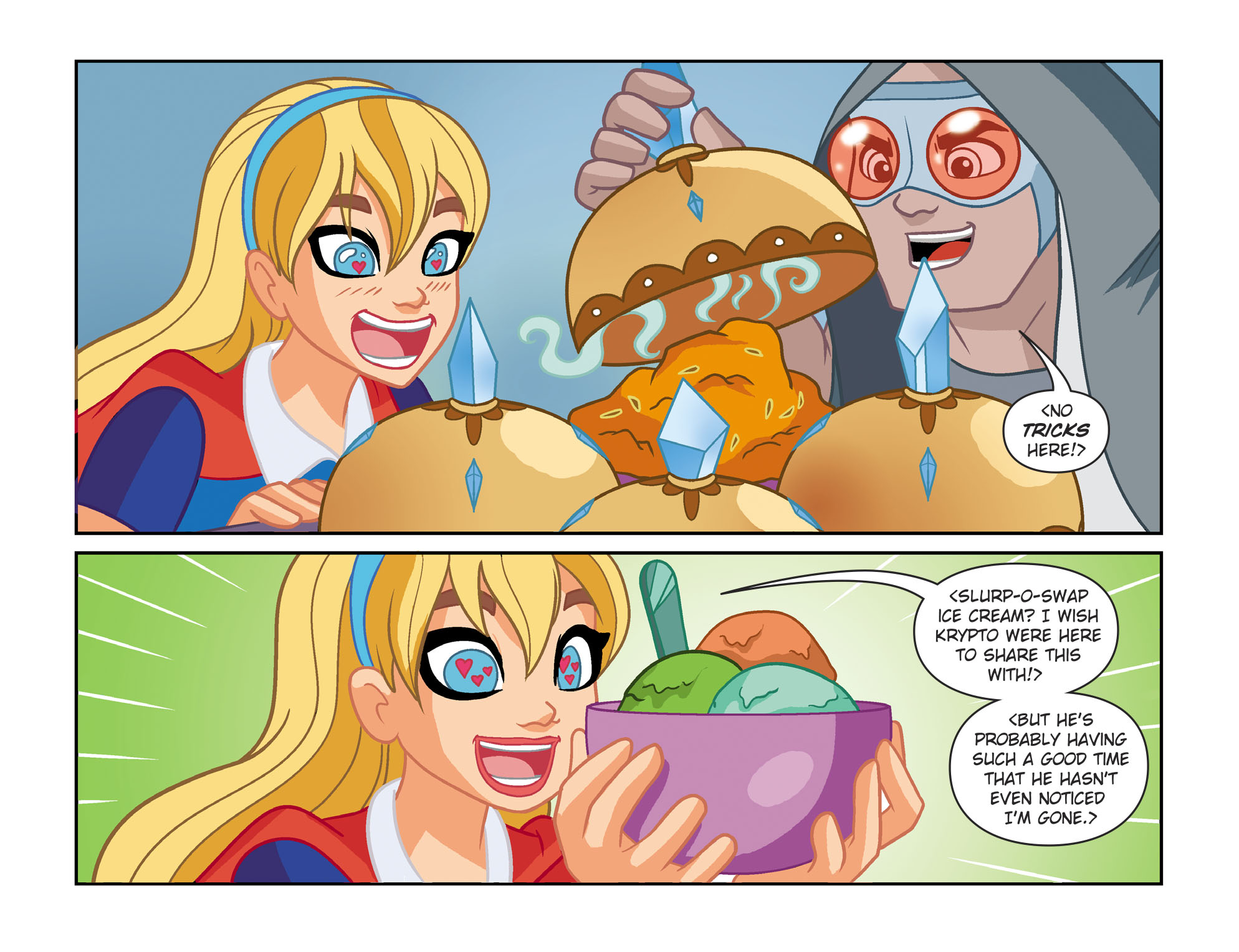 Read online DC Super Hero Girls: Spaced Out comic -  Issue #8 - 9