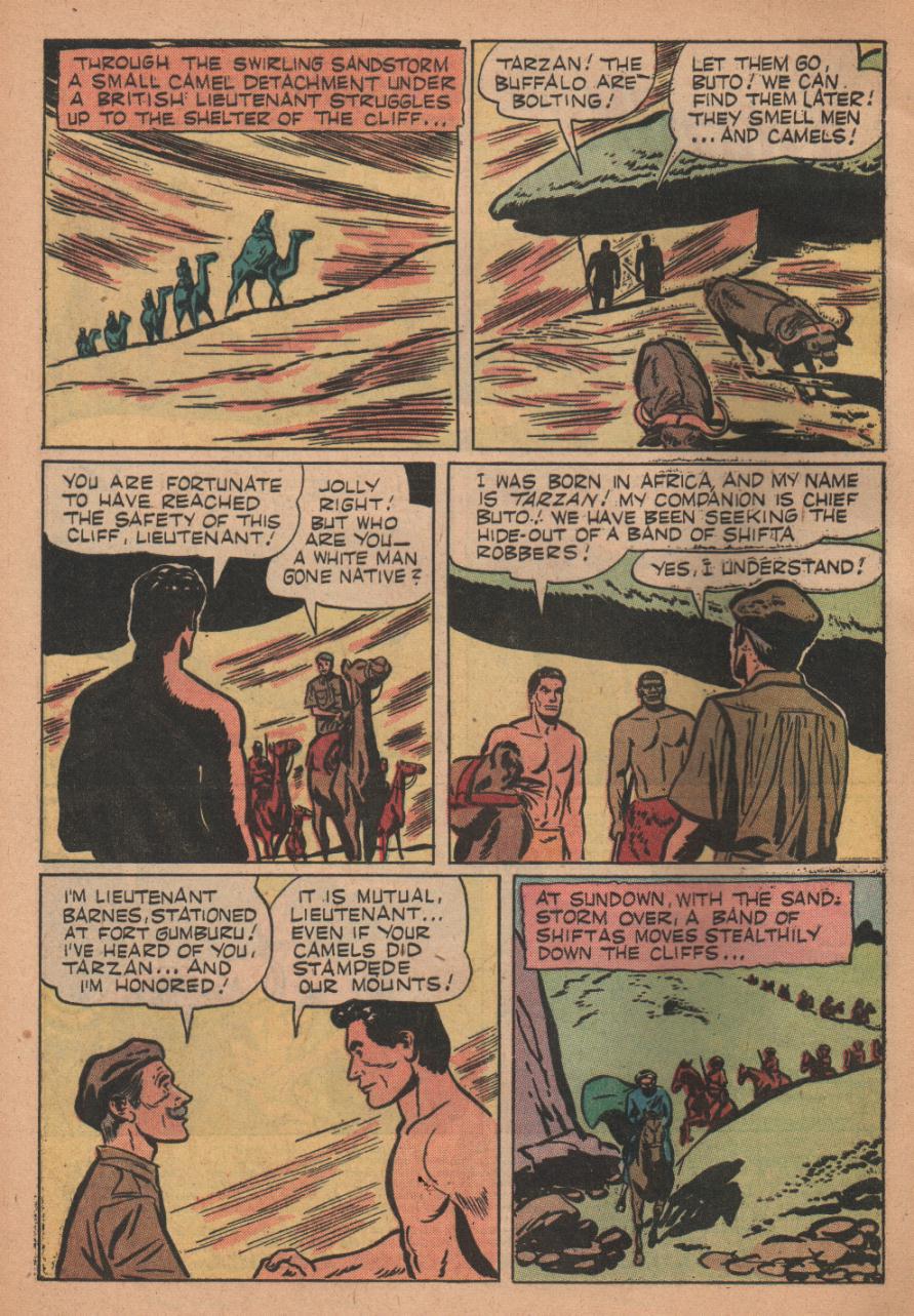 Read online Tarzan (1948) comic -  Issue #88 - 4