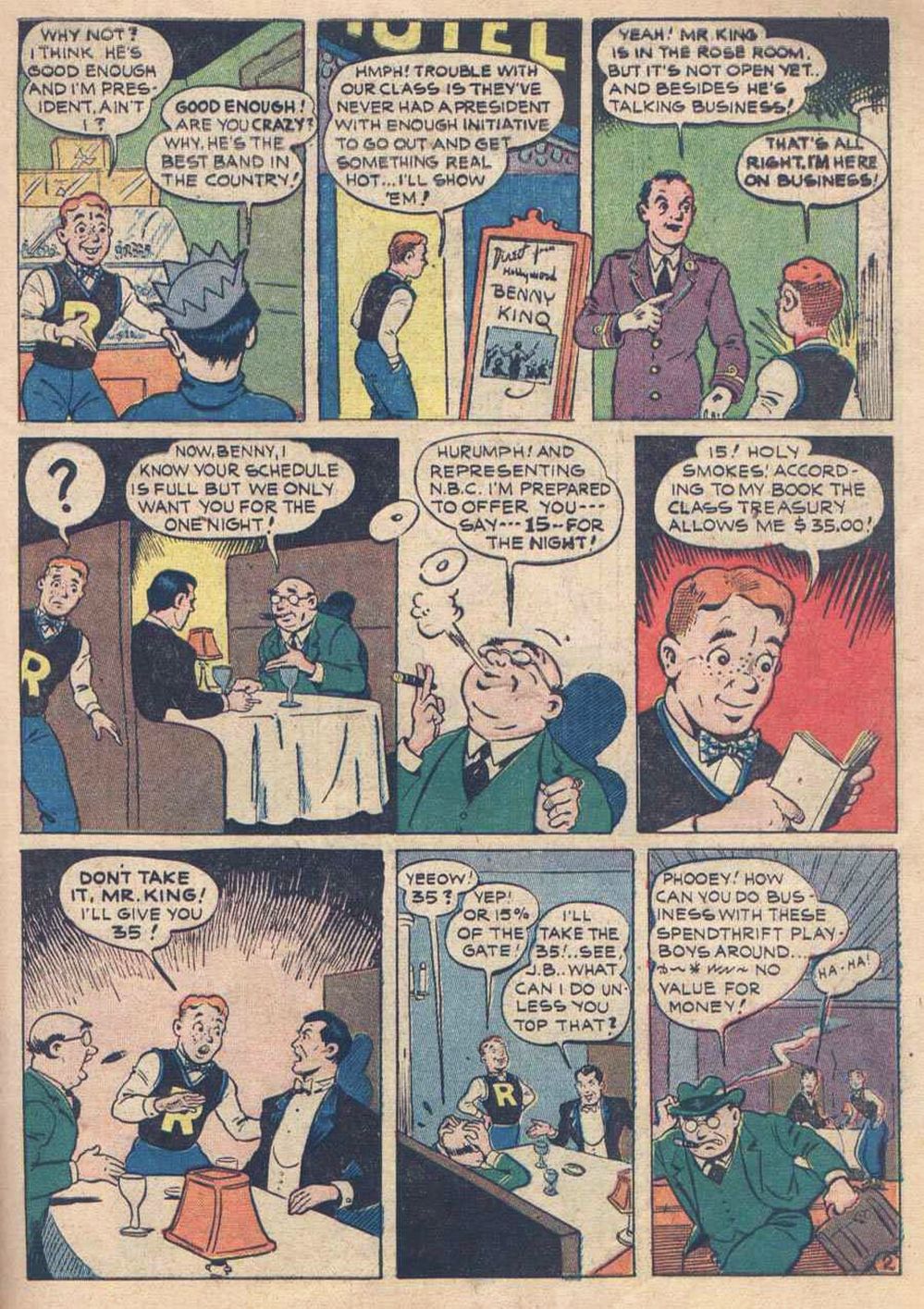 Read online Pep Comics comic -  Issue #28 - 51