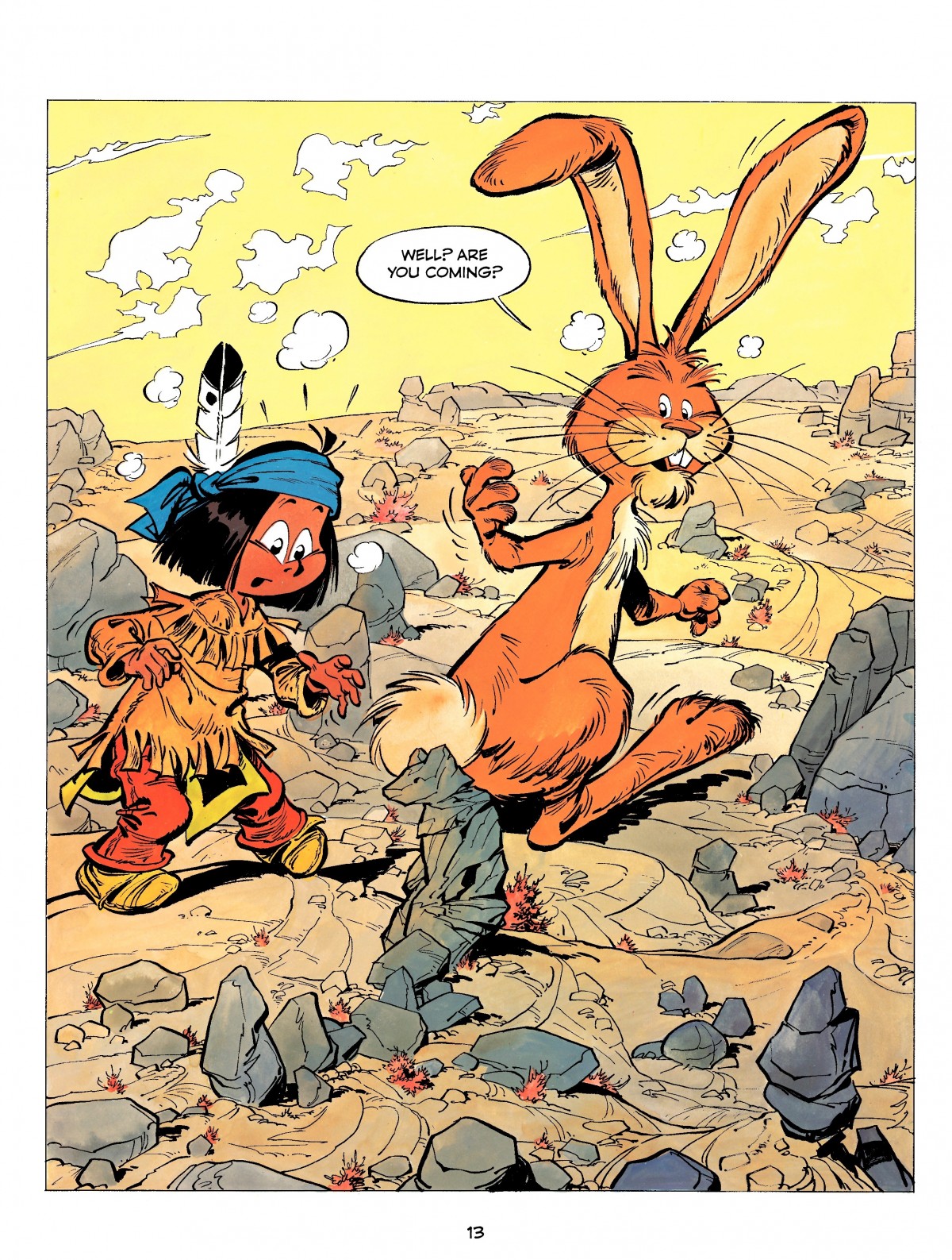 Read online Yakari comic -  Issue #11 - 13