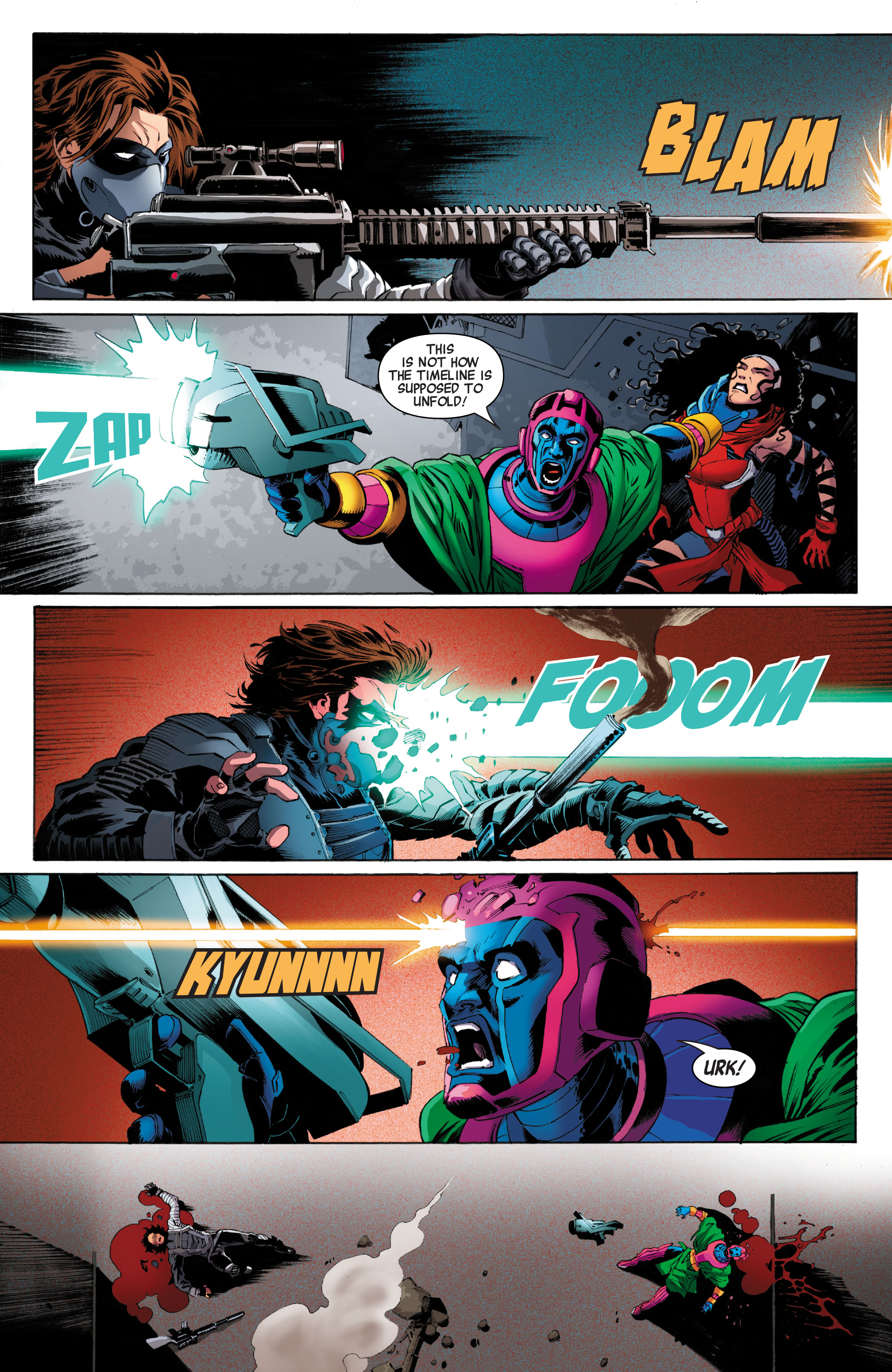 Read online Heroes Reborn: One-Shots comic -  Issue # Squadron Savage - 29