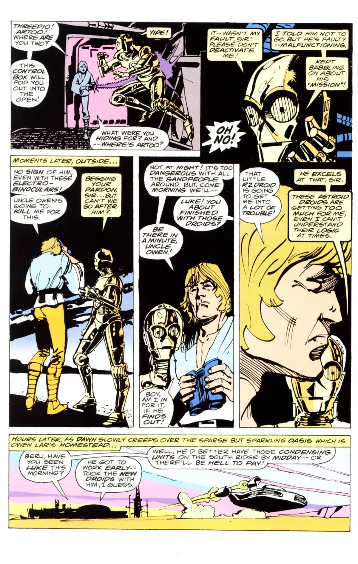 Read online Classic Star Wars:  A New Hope comic -  Issue #1 - 16