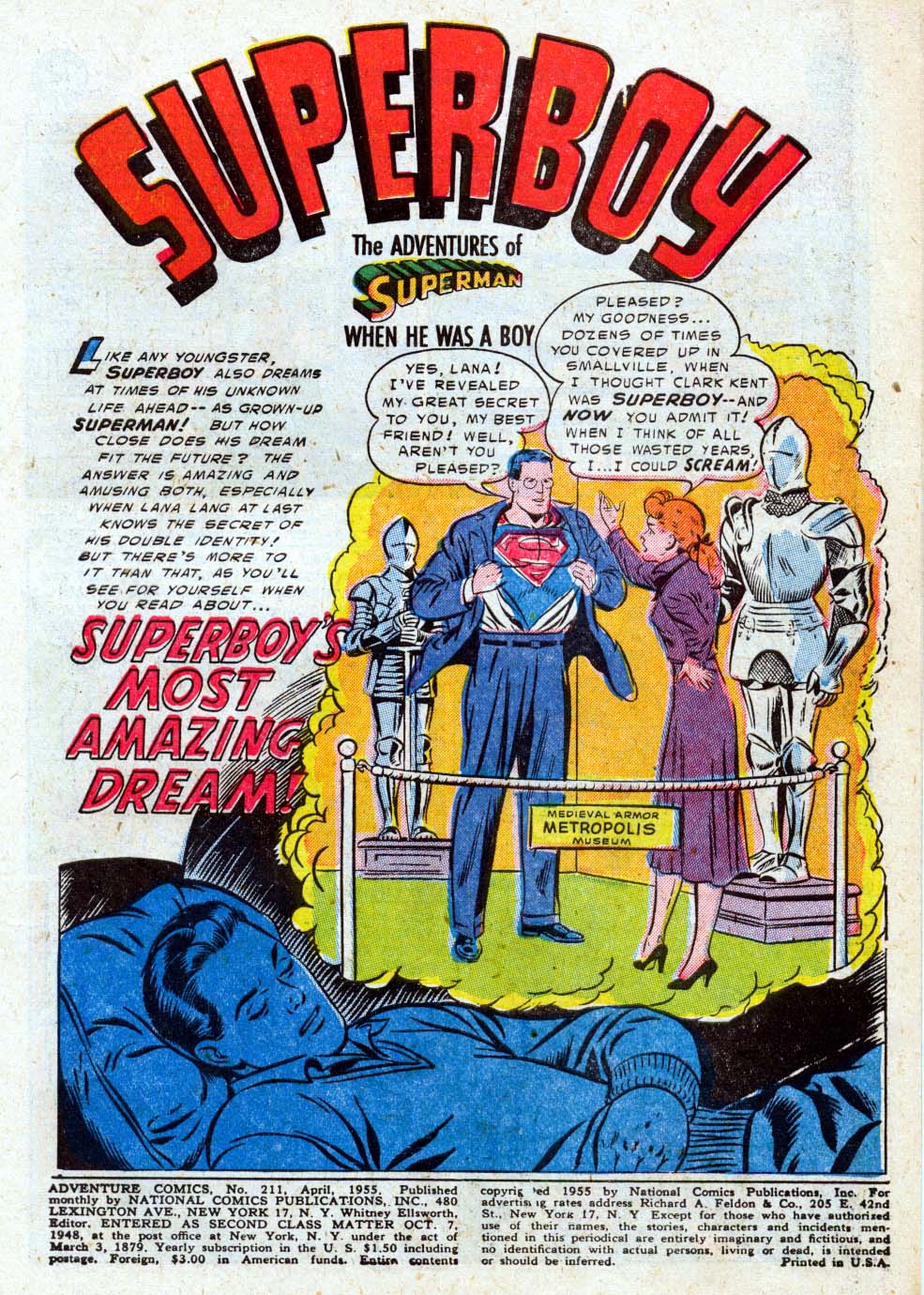 Read online Adventure Comics (1938) comic -  Issue #211 - 3