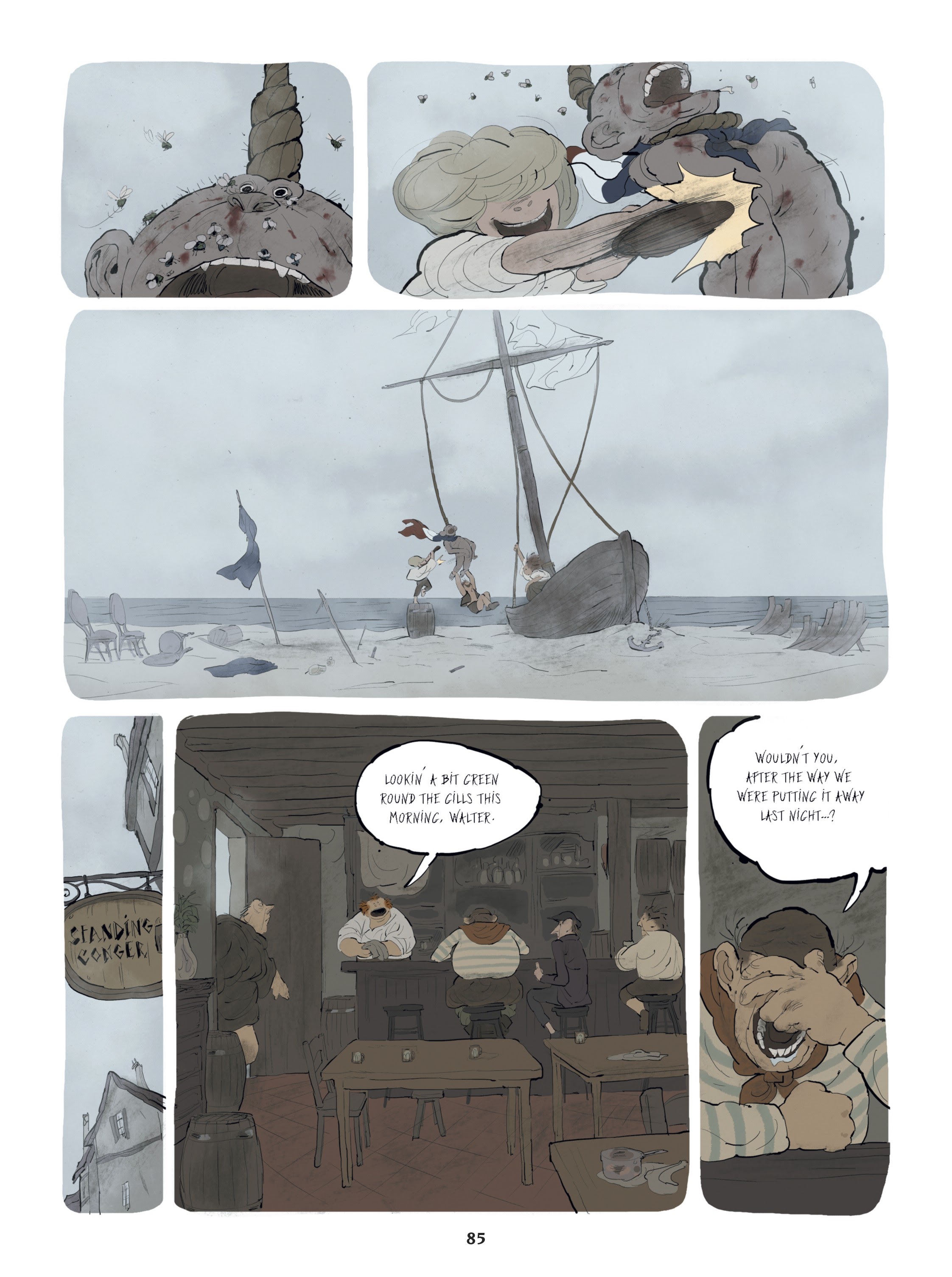 Read online The Hartlepool Monkey comic -  Issue # TPB - 86