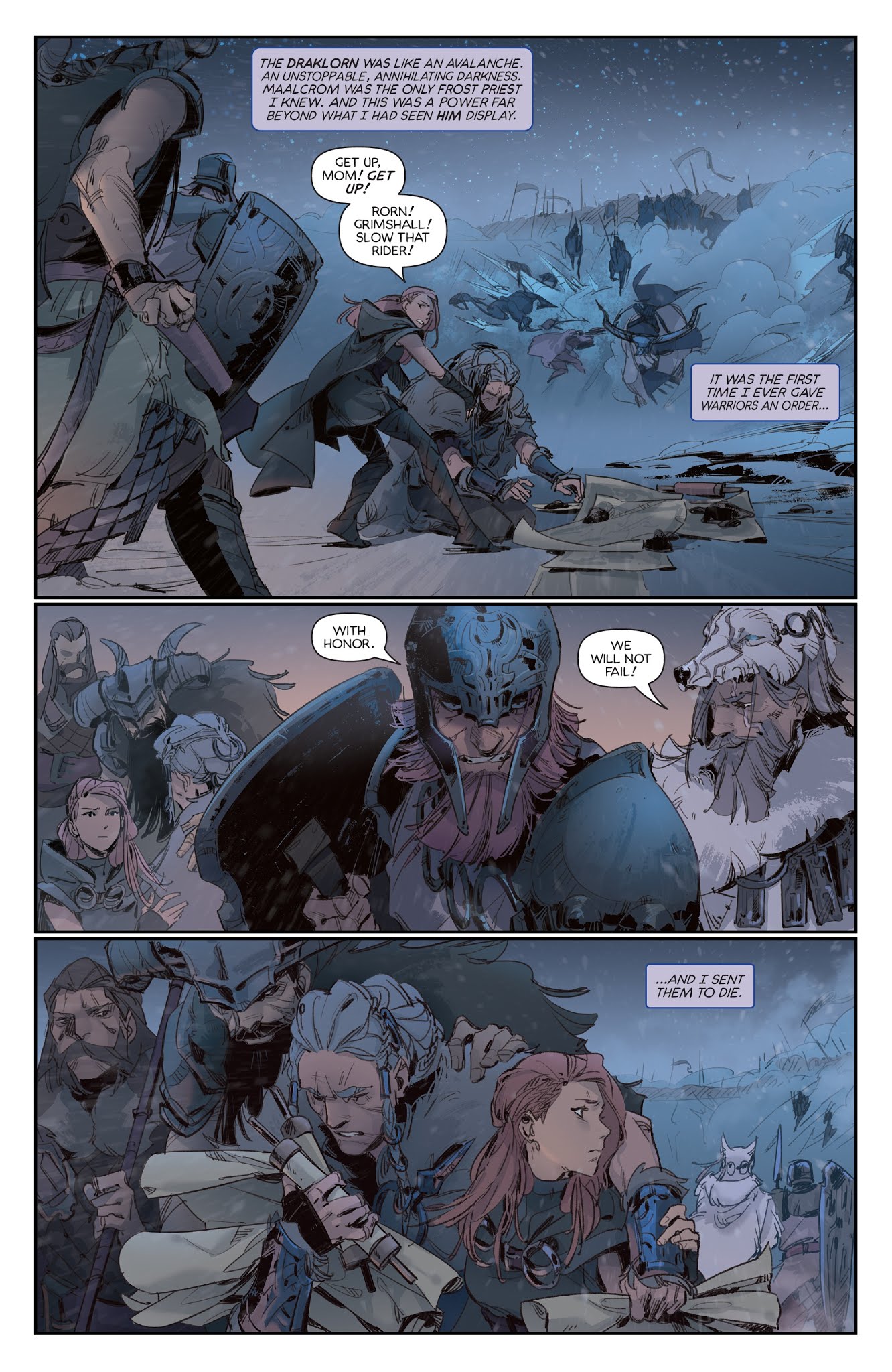 Read online League of Legends: Ashe: Warmother Special Edition comic -  Issue #2 - 5