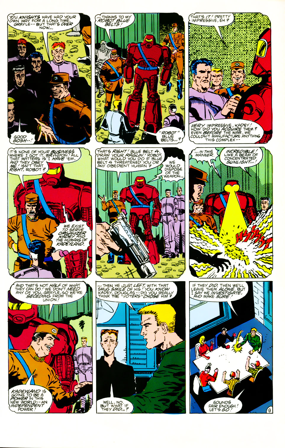 Read online The Outsiders (1985) comic -  Issue #27 - 10