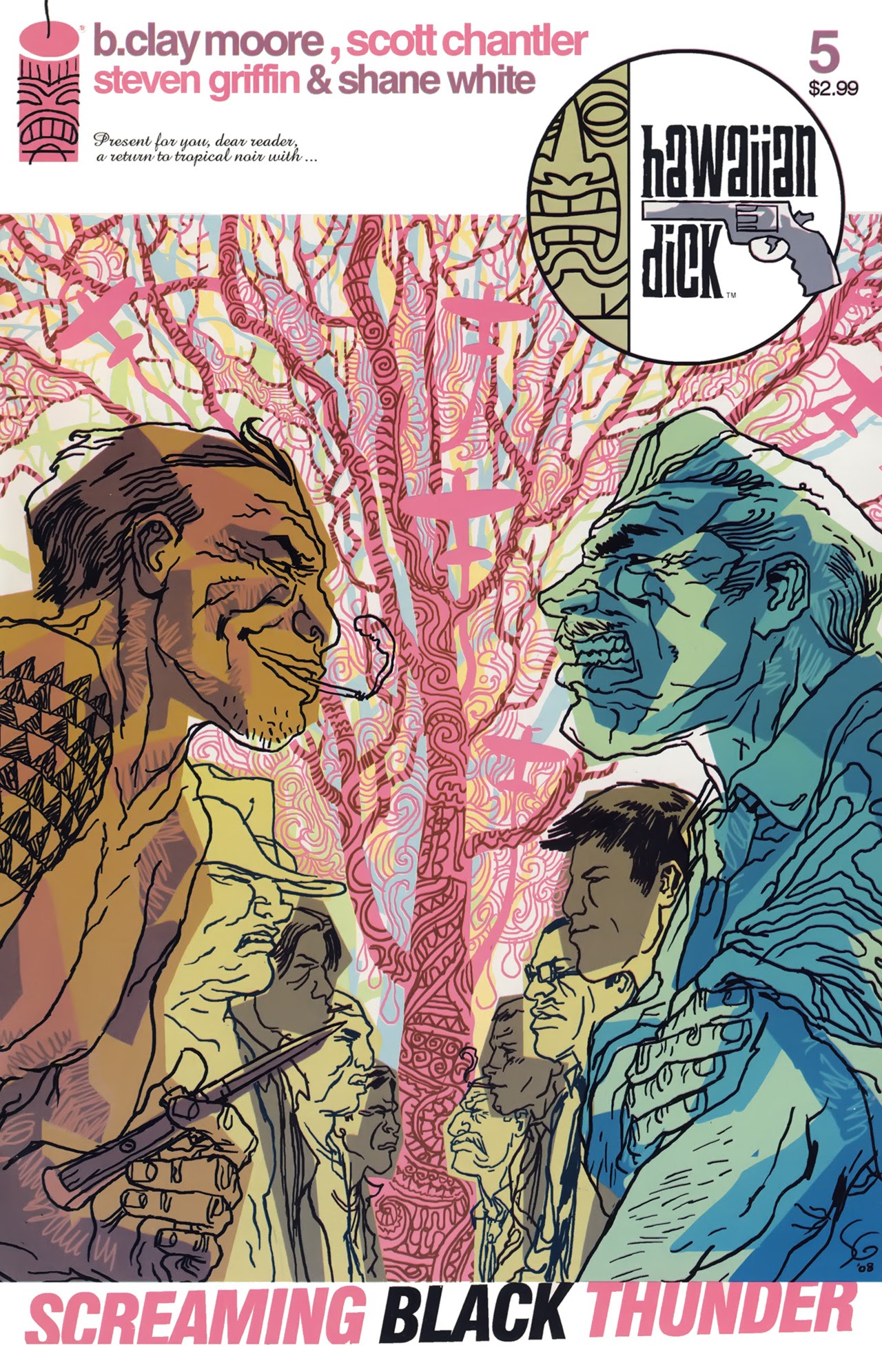 Read online Hawaiian Dick: Screaming Black Thunder comic -  Issue #5 - 1