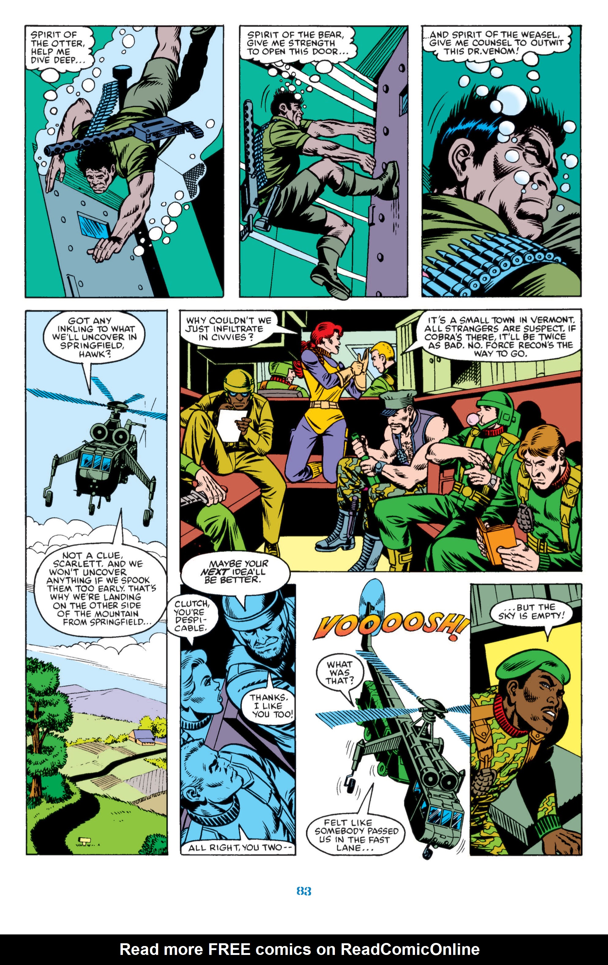 Read online Classic G.I. Joe comic -  Issue # TPB 2 (Part 1) - 84