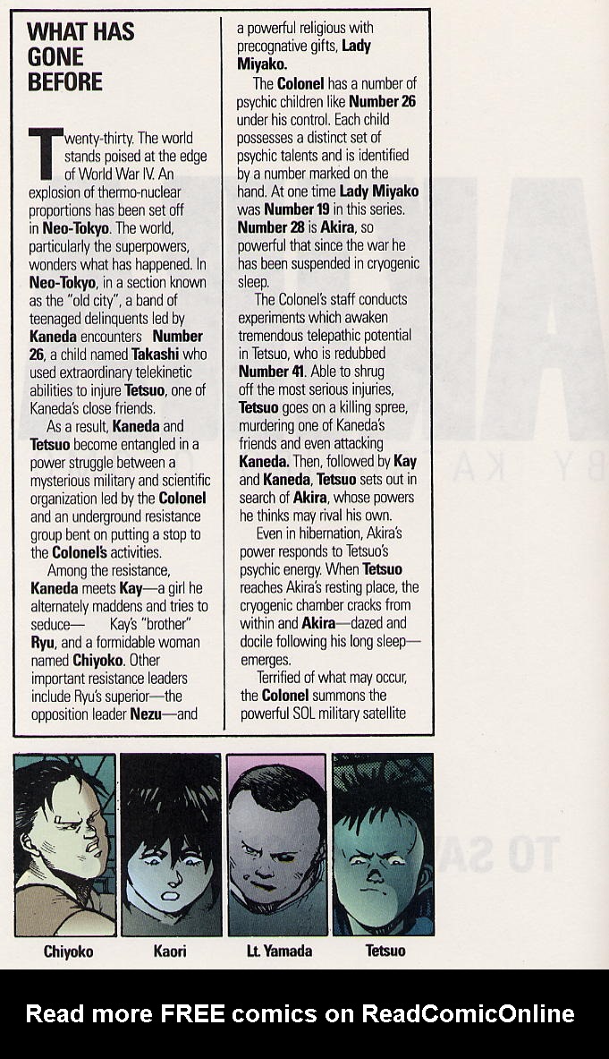 Akira issue 19 - Page 5