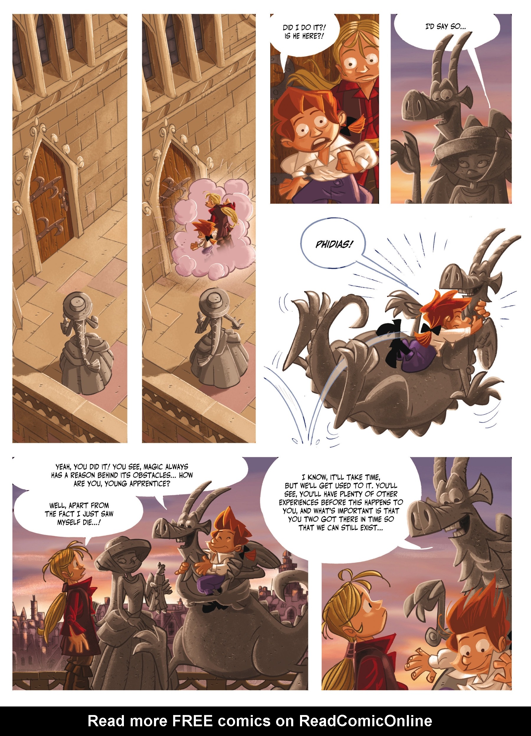 Read online Gregory and the Gargoyles comic -  Issue #4 - 53