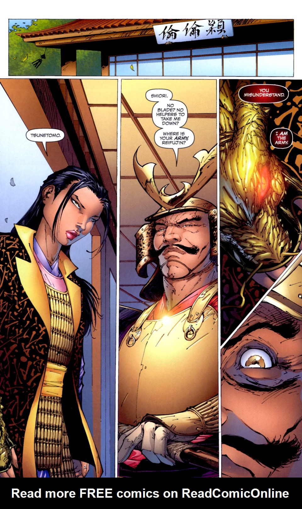 Read online Witchblade: Obakemono comic -  Issue # TPB - 62