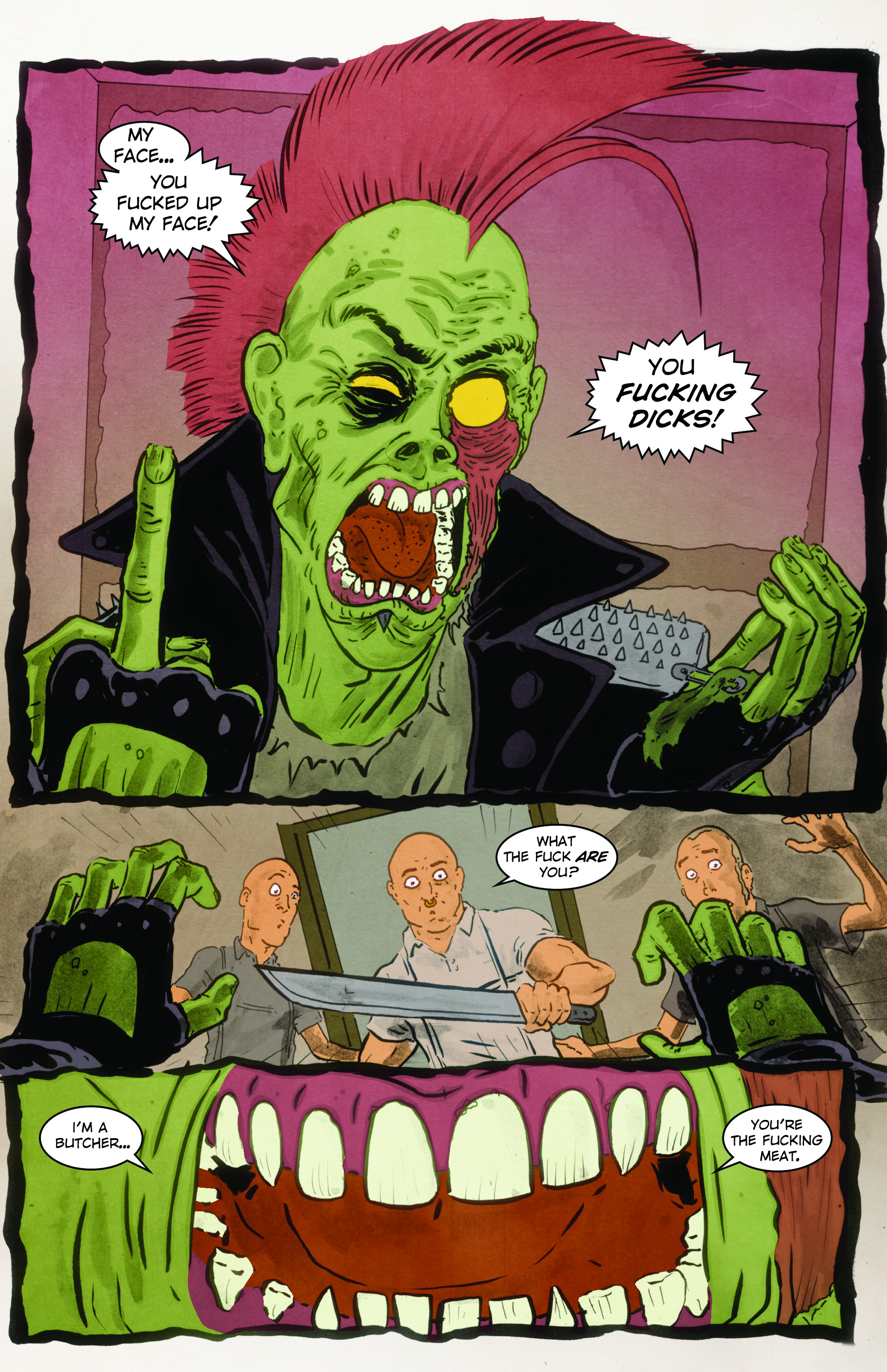 Read online Toe Tag Riot comic -  Issue #1 - 22