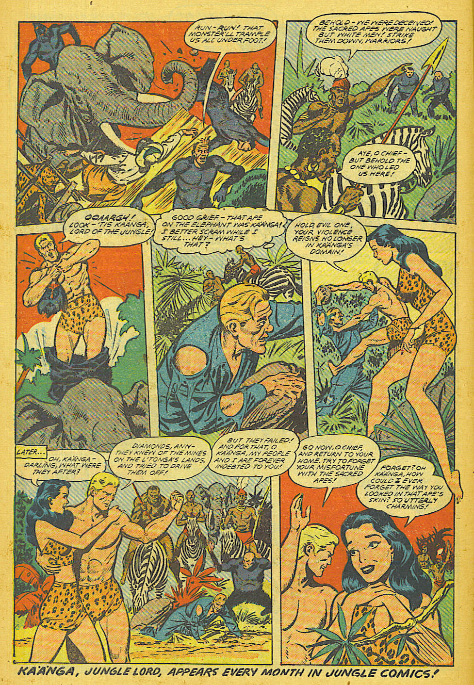 Read online Jungle Comics comic -  Issue #110 - 12