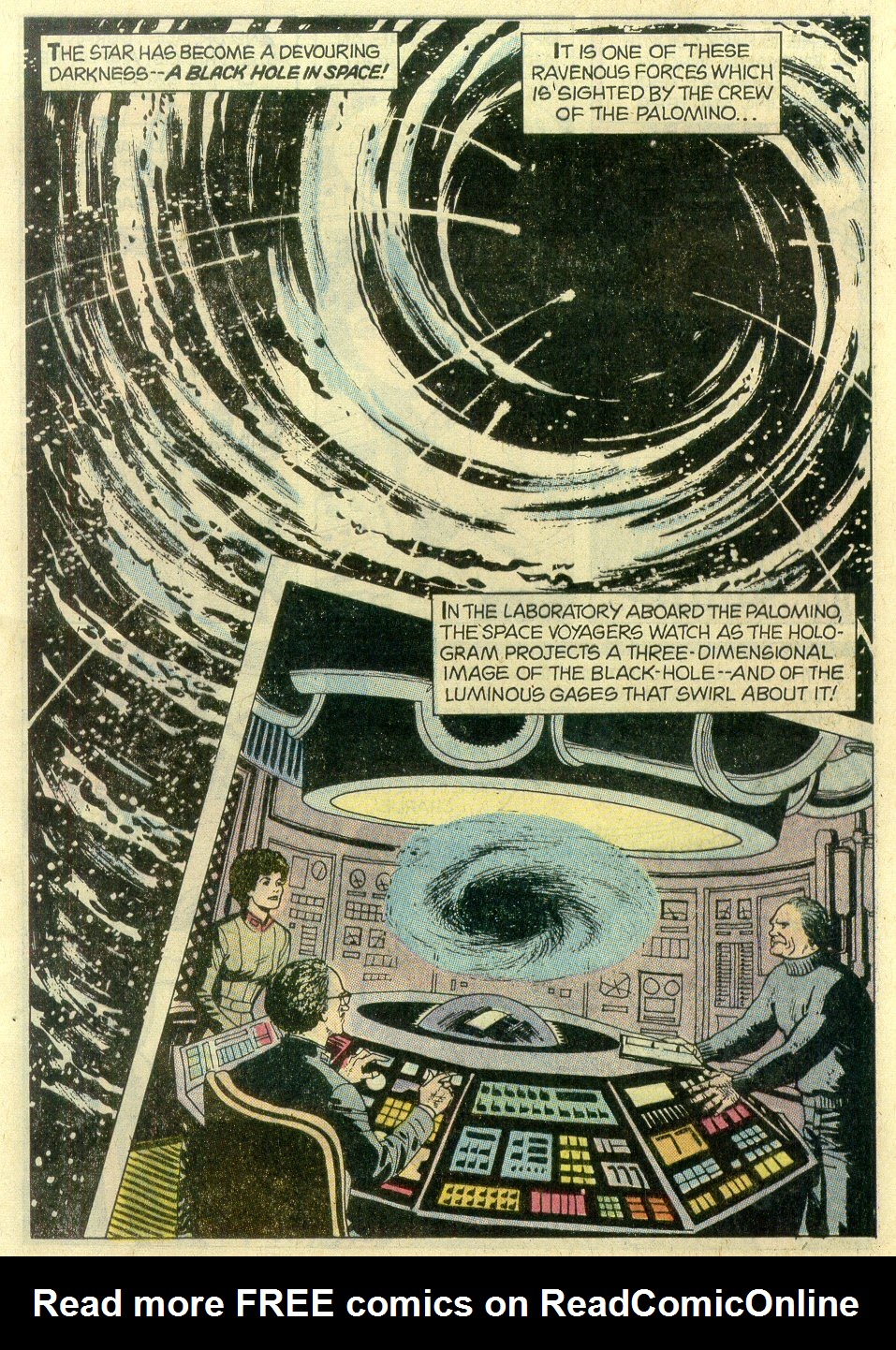 Read online Walt Disney The Black Hole comic -  Issue #1 - 5