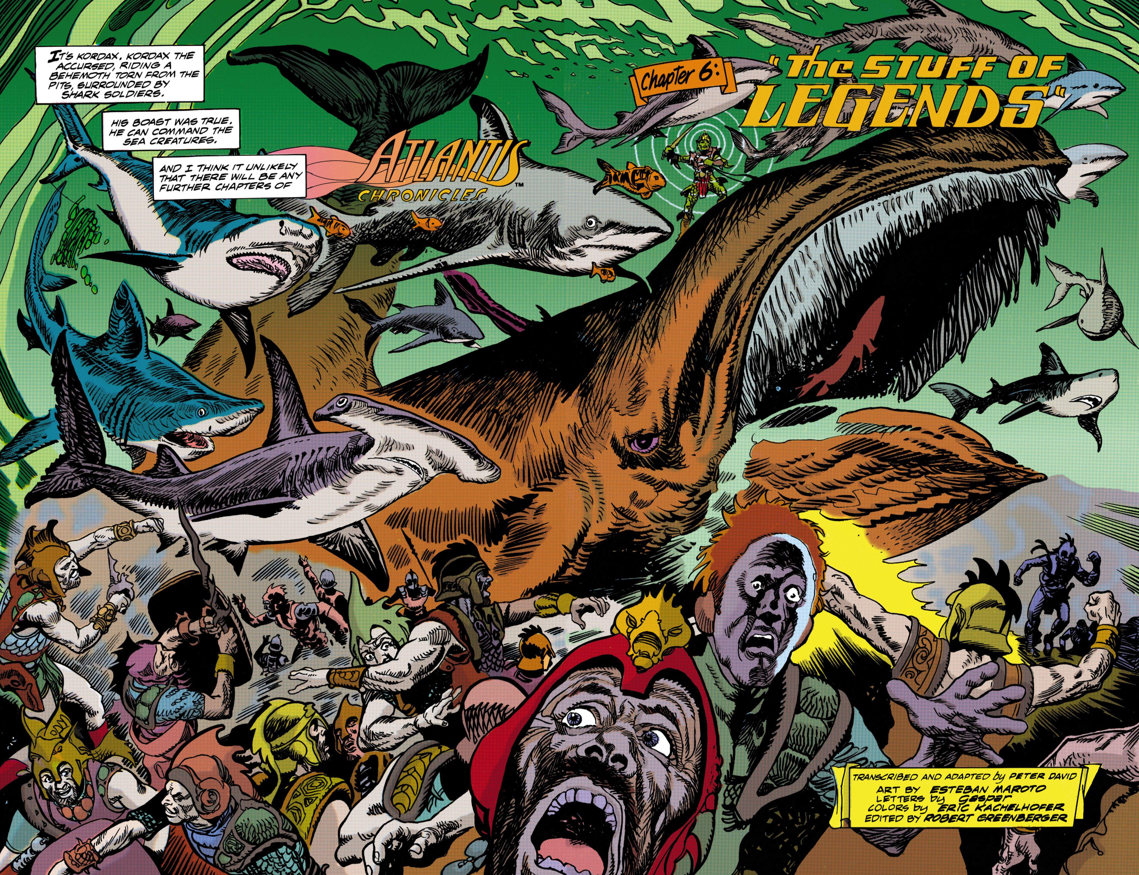 Read online The Atlantis Chronicles comic -  Issue #5 - 5